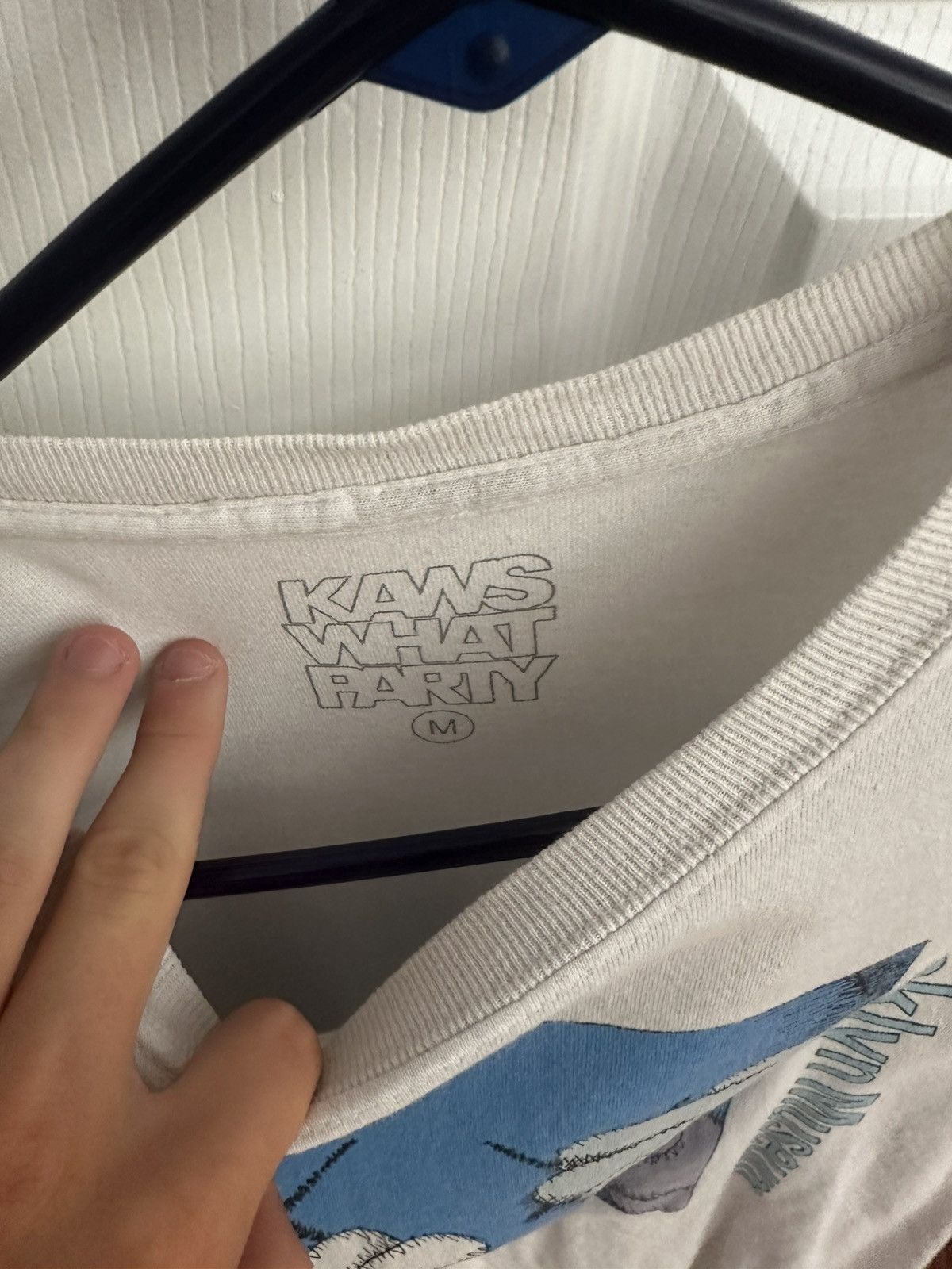 Kaws KAWS x Brooklyn Museum “What Party” T-Shirt – Blue Companion Size US M / EU 48-50 / 2 - 4 Thumbnail