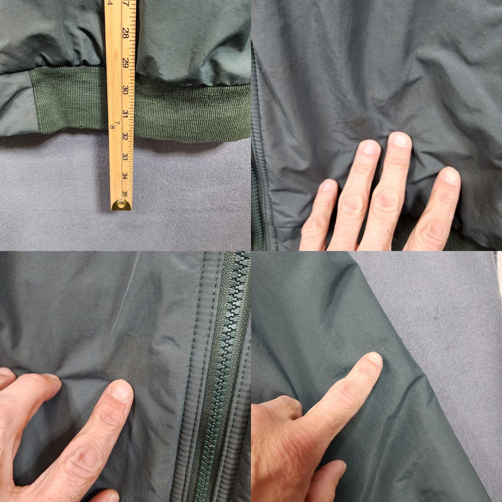 Vintage VINTAGE LL Bean Jacket Bomber XLT XL Tall Green Lined Insulated Outdoors Men's Size US XL / EU 56 / 4 - 8 Thumbnail