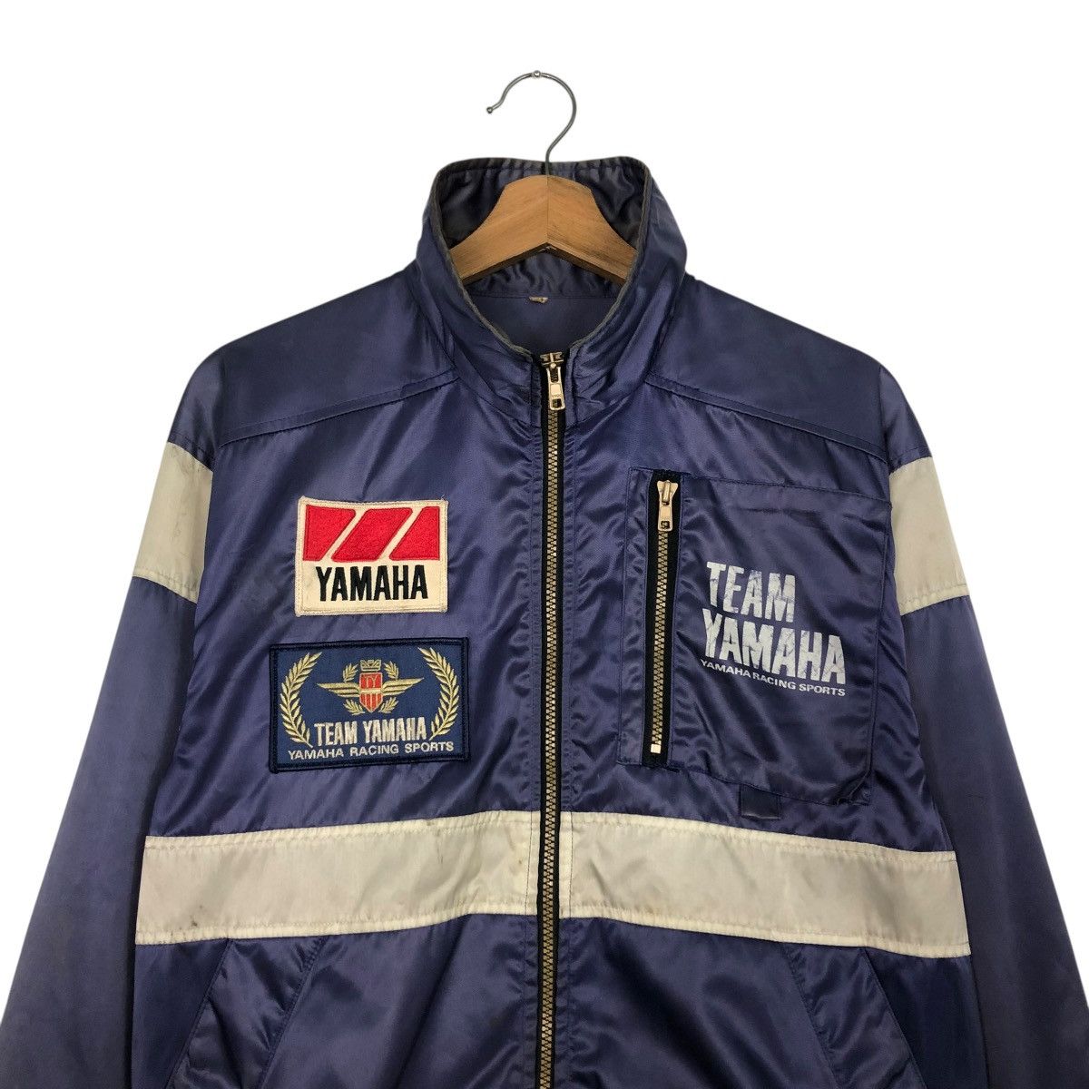 Yamaha 🔥VINTAGE BOMBER JACKET RACING TEAM YAMAHA RXZ MEMBERS Size US M / EU 48-50 / 2 - 5 Thumbnail