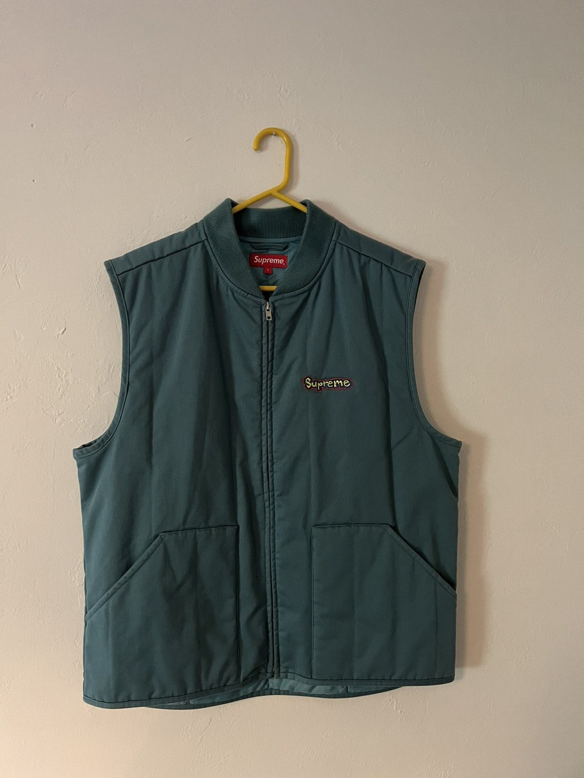 Supreme Supreme Gonz Shop Vest Dusty Teal | Grailed