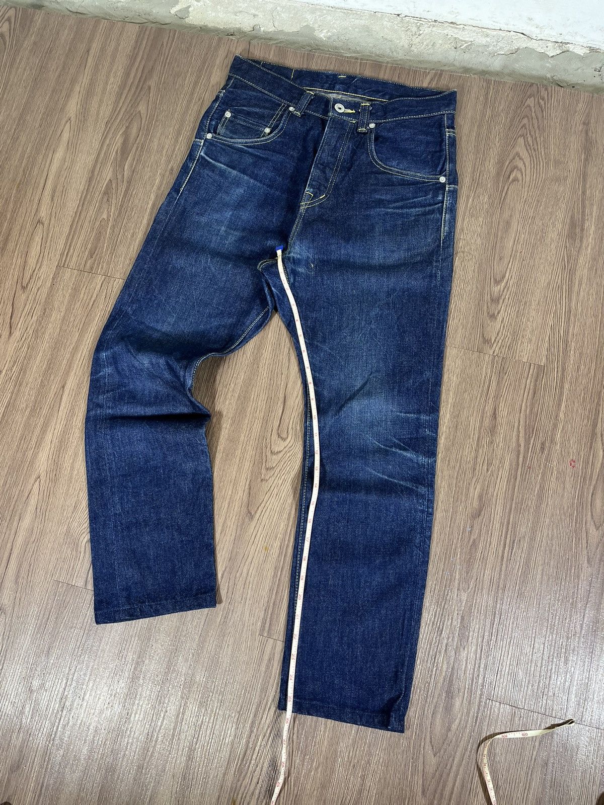 Comme des Garcons AD2010 Comme des Garçons Homme Indigo Denim Size US 29 - 21 Thumbnail