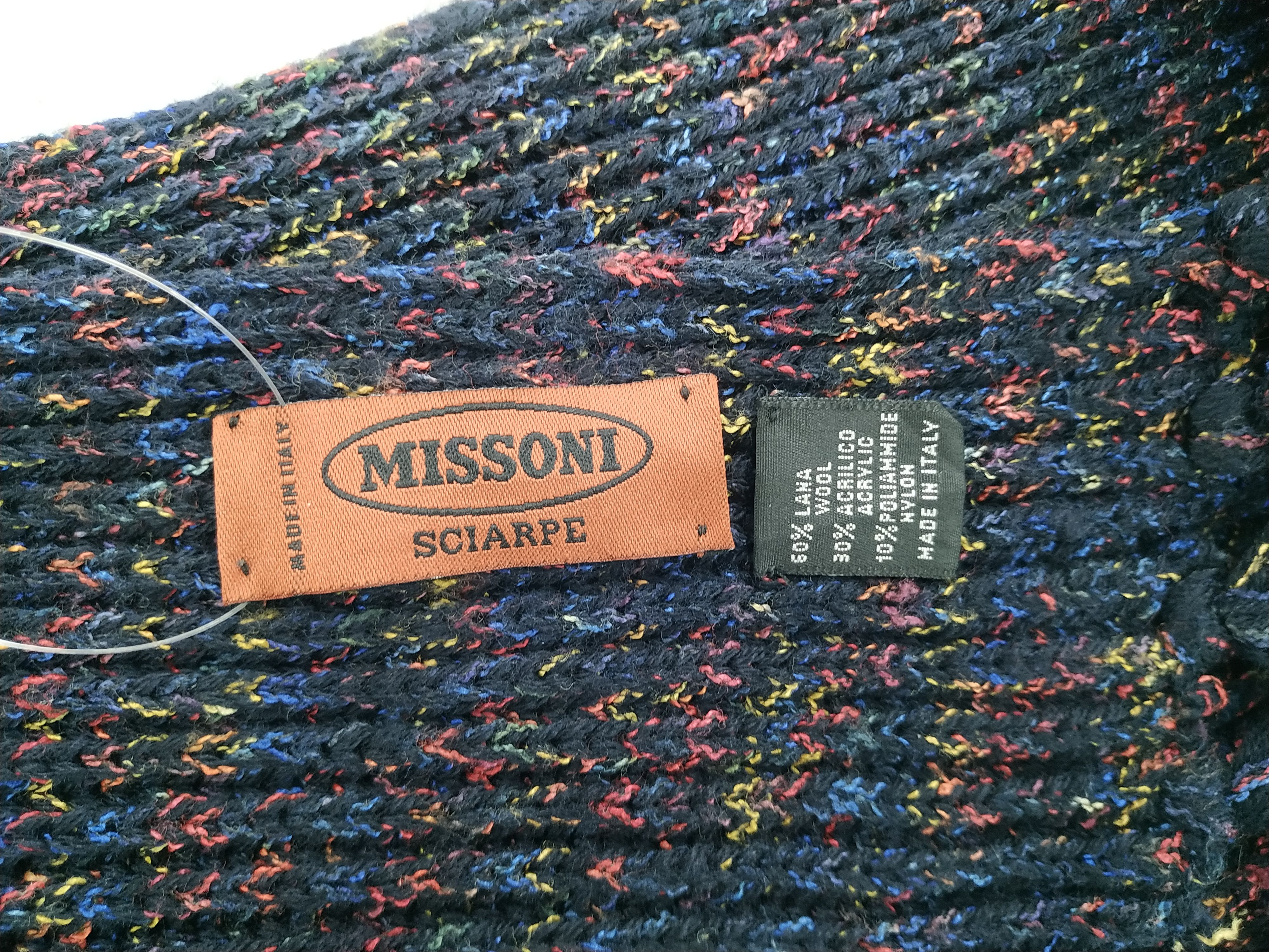 Missoni Vintage MIssoni Scarf/Muffler/Neckwear MF443 Size ONE SIZE - 5 Thumbnail