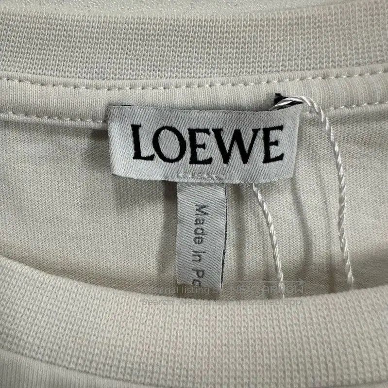 Loewe Loewe White Cotton T-Shirt for Women . Size XS / US 0-2 / IT 36-38 - 4 Thumbnail
