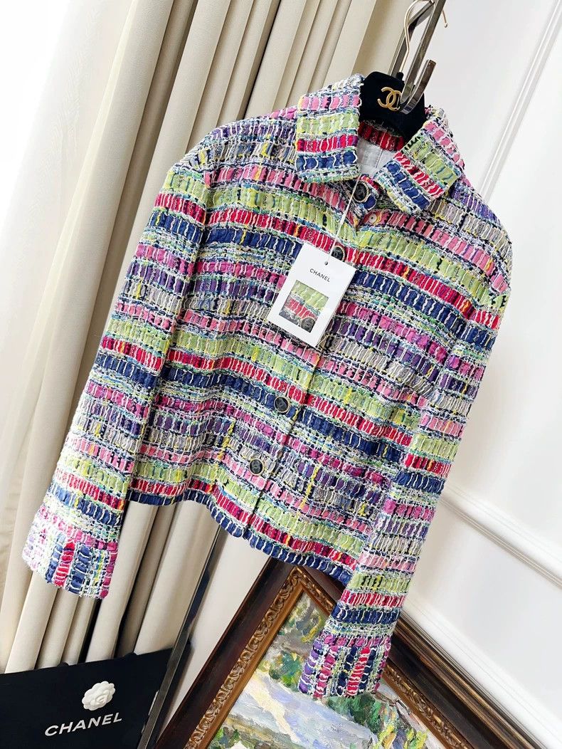 Chanel Chanel 21 spring and summer colorful tweed braided short m Size XS / US 0-2 / IT 36-38 - 8 Thumbnail