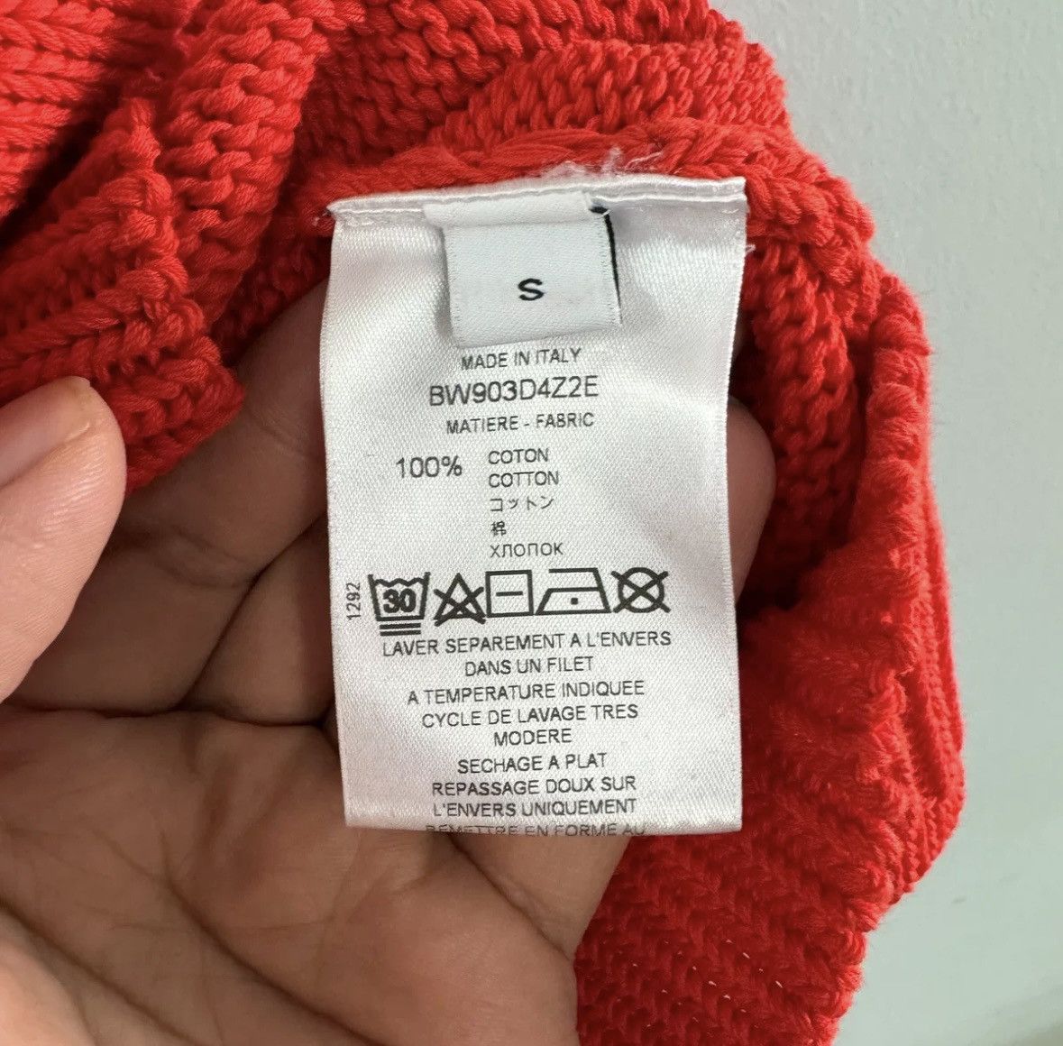 Givenchy Givenchy logo knitwear Size US S / EU 44-46 / 1 - 4 Thumbnail