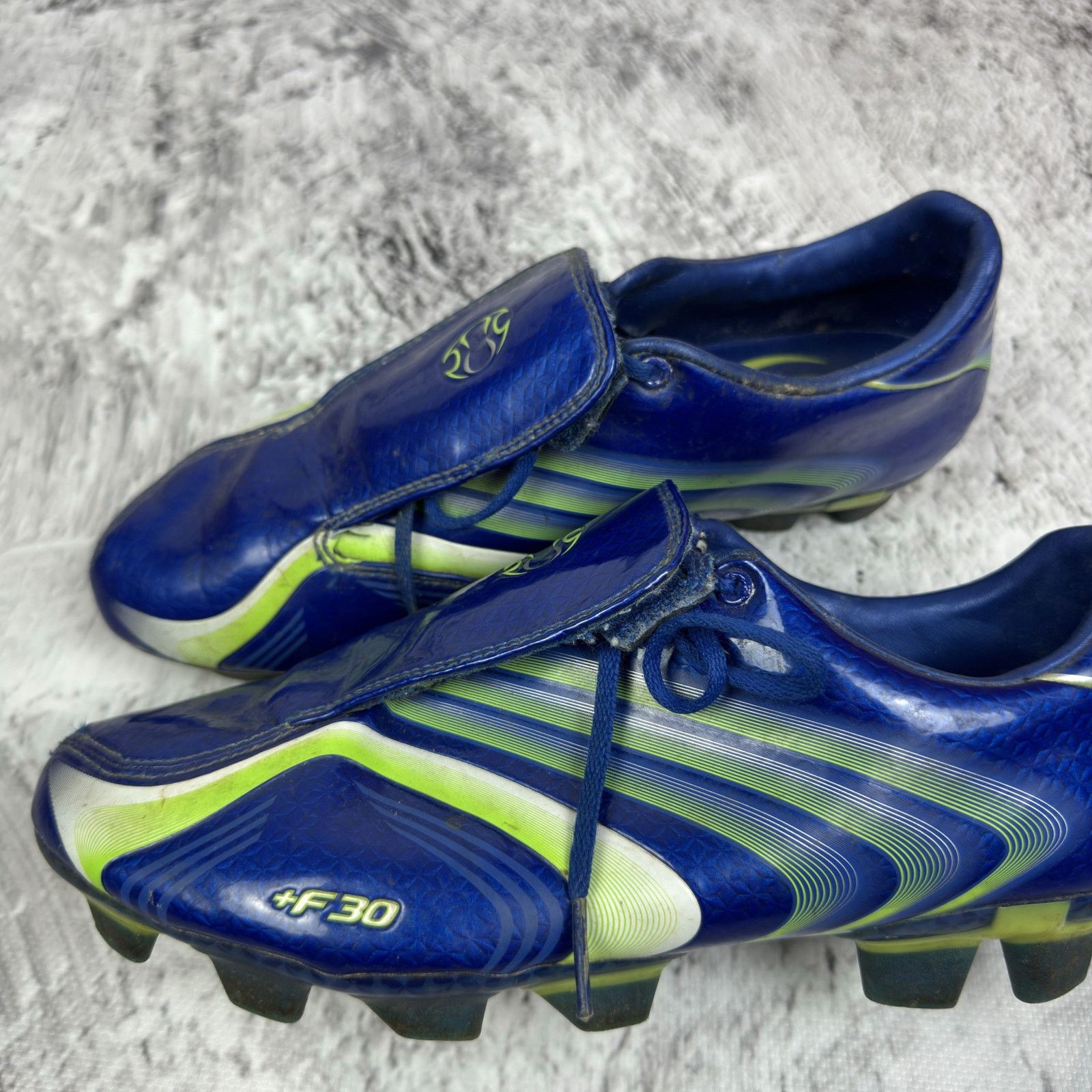 Adidas Adidas F30 TRX FG Men's Royal Electricity Moon Soccer Cleats Size US 7 / EU 40 - 5 Thumbnail