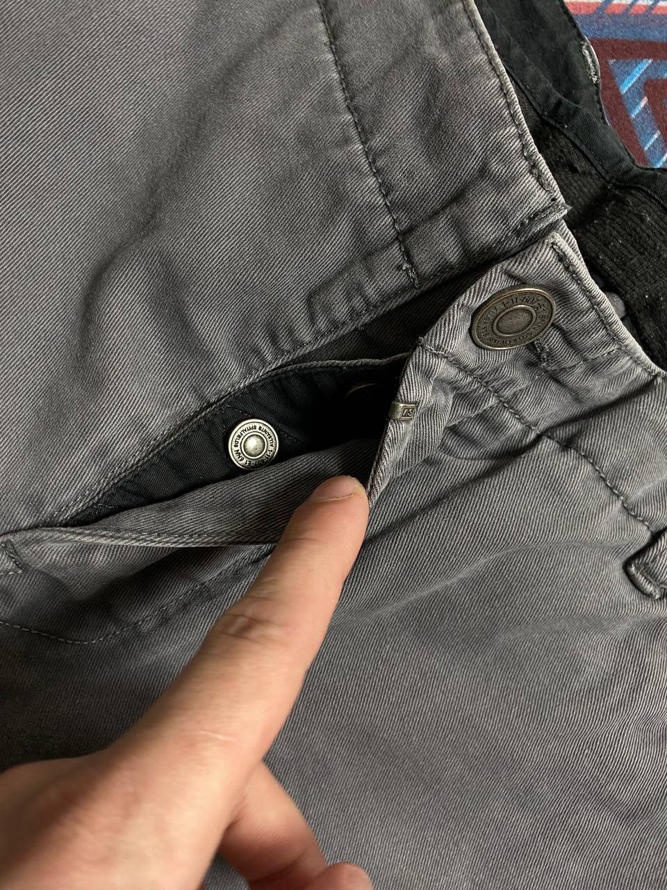Allsaints streetwear jeans pants Y2K Allsaints size 32 vintage Size US 32 / EU 48 - 18 Thumbnail