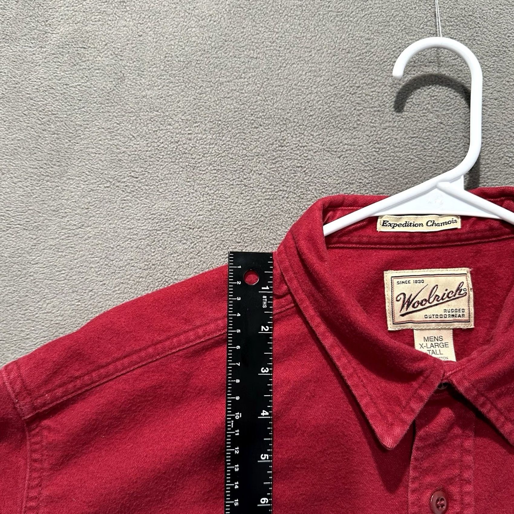 Vintage Woolrich Expedition Flannel Shirt Mens XLT Red Outdoor Rugged Workwear Chamois Size US XL / EU 56 / 4 - 6 Thumbnail