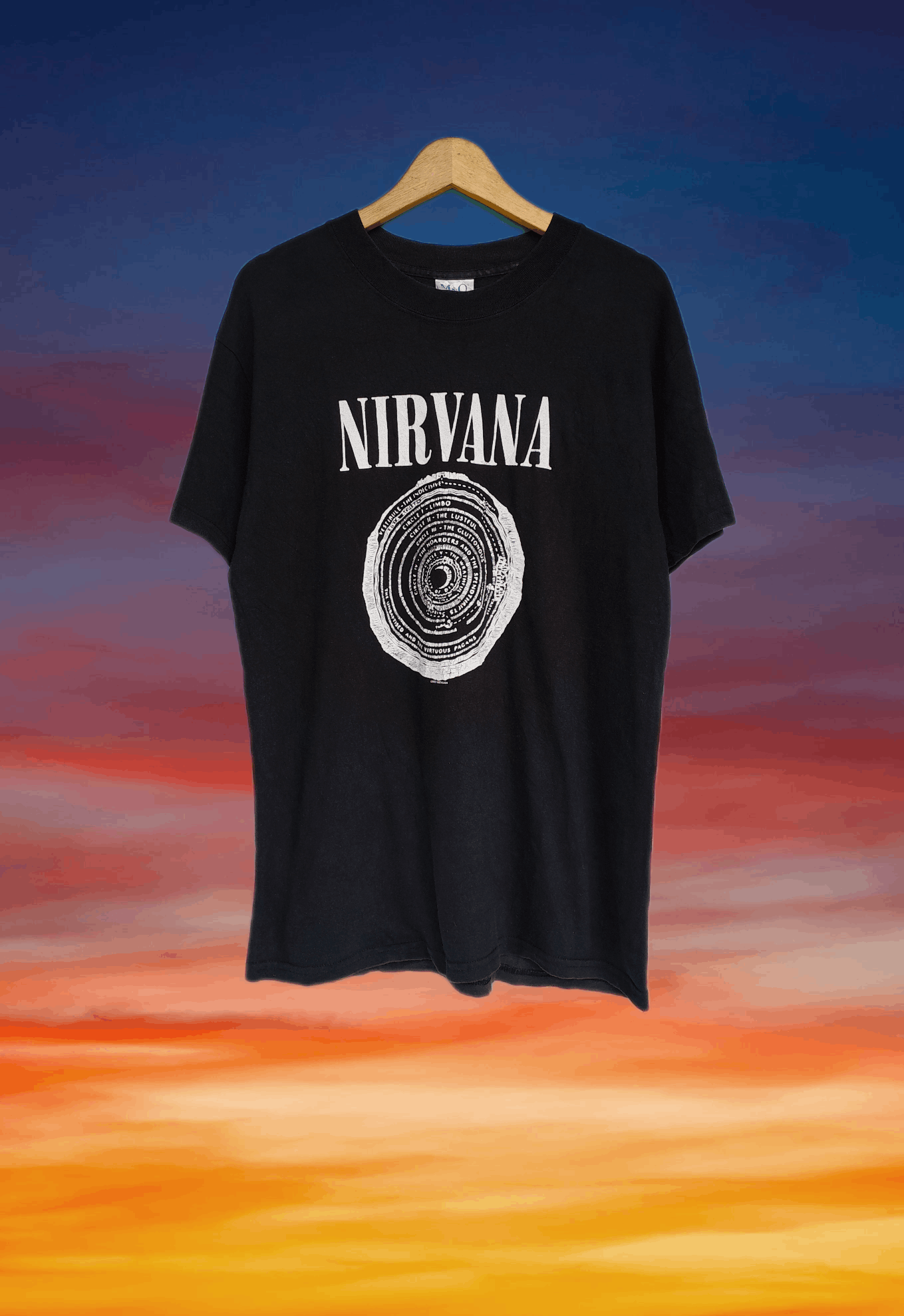 Nirvana Vintage NIRVANA Vestibule circle of hell t-shirt Size US M / EU 48-50 / 2 - 1 Thumbnail