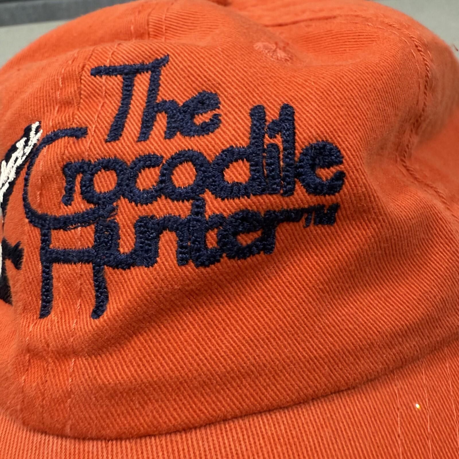 Other Vintage Crocodile Hunter Hat Embroidered Rare Y2K Size ONE SIZE - 3 Thumbnail