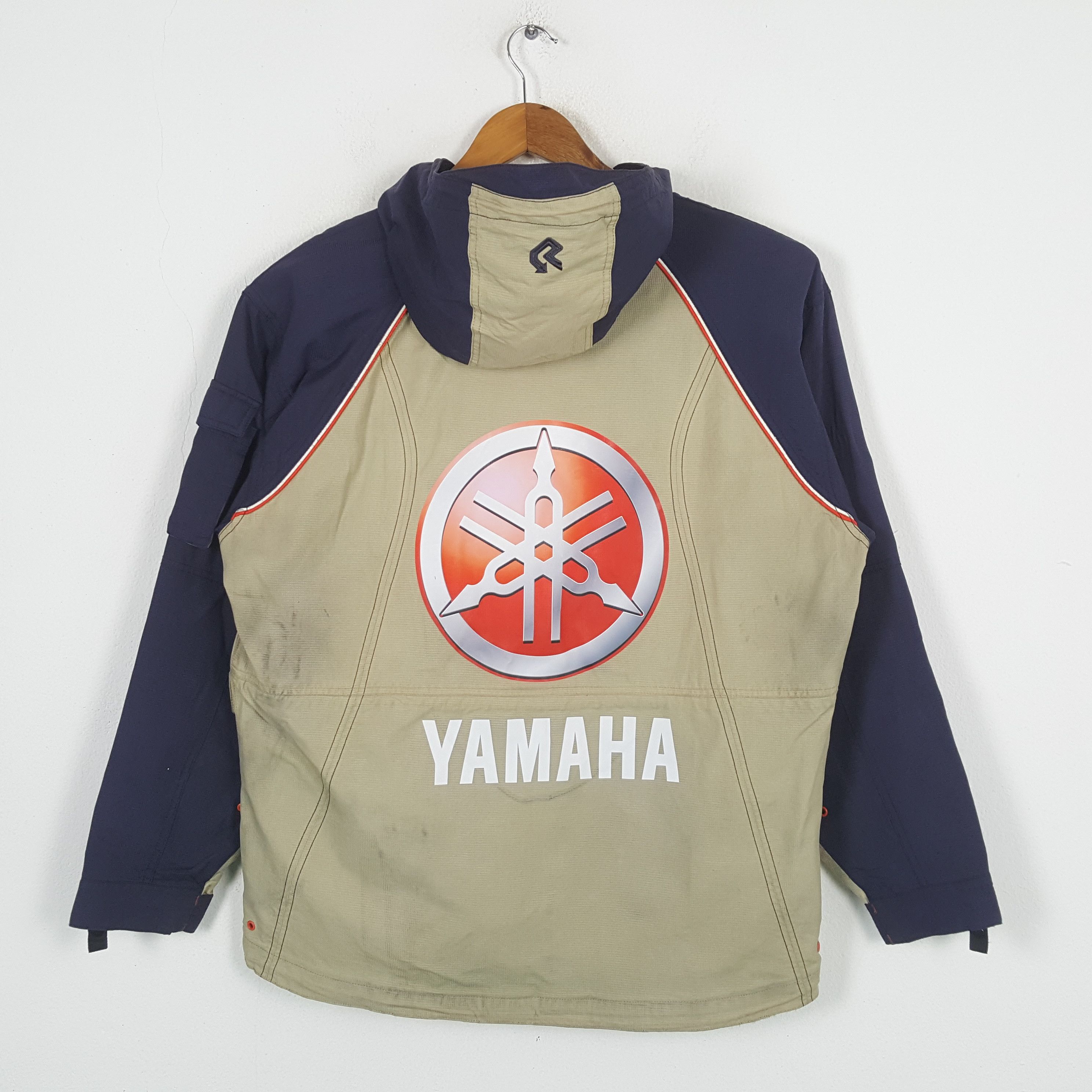 Japanese Brand × Vintage Vintage Yamaha Japan Motorsports Racing Team Jacket c282n22 Size US XL / EU 56 / 4 - 1 Thumbnail
