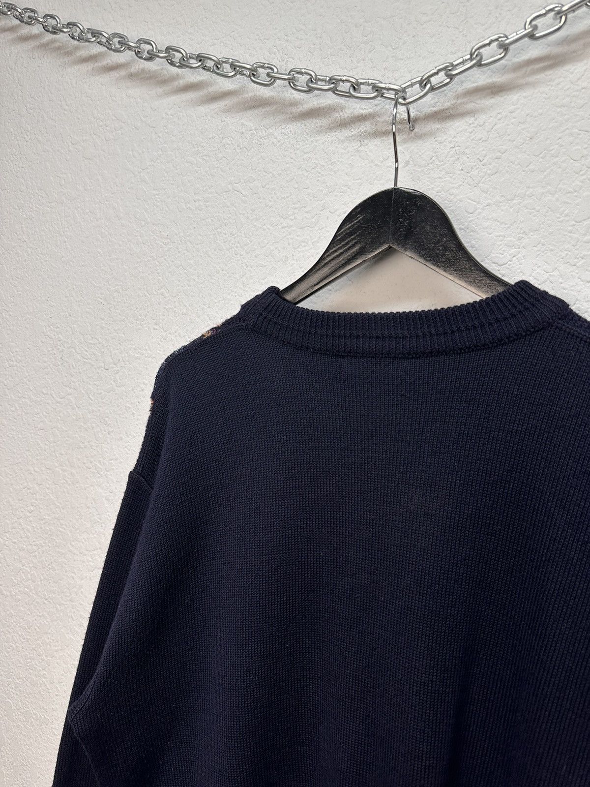 Carlo Colucci Vintage Y2K Gothic Sweater Distressed Faded Diesel Kapital Size US L / EU 52-54 / 3 - 12 Thumbnail