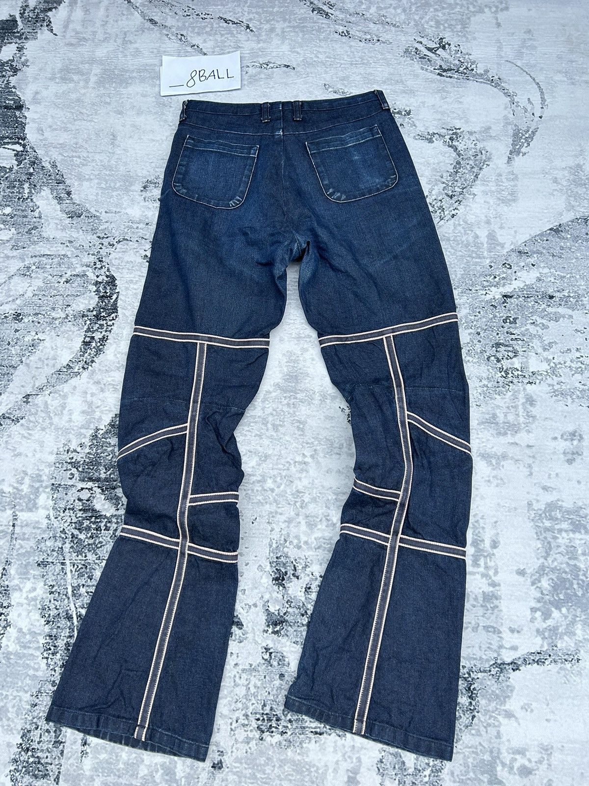 Marithe + Francois Girbaud Marithe Francois Girbaud Jeans “Rare Design” Size US 27 - 6 Thumbnail