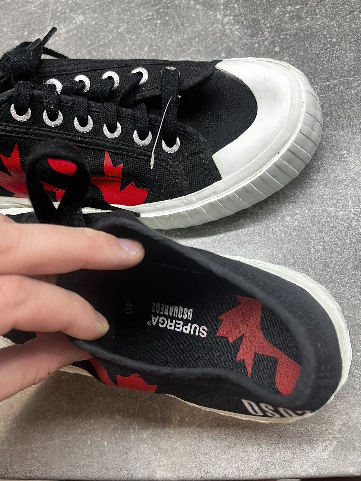 Dsquared2 × Other Superga × Dsquared2 Sneakers Size US 7.5 / EU 40-41 - 4 Thumbnail