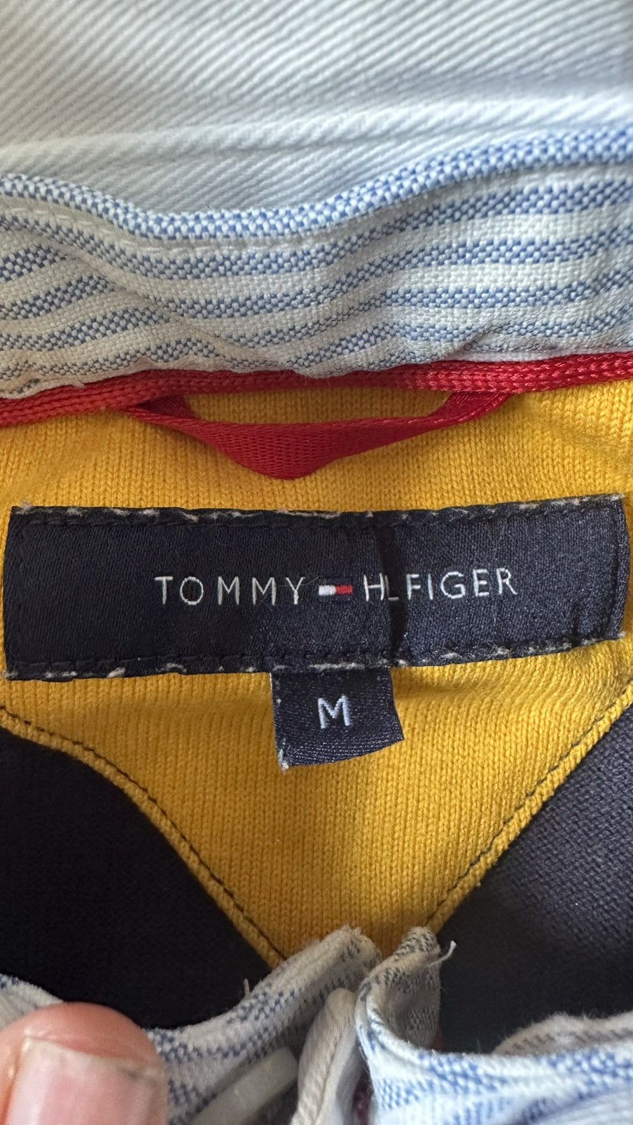Tommy Hilfiger TOMMY HILFIGER DOUBLE LAYER RUGBY POLO TEE Size US M / EU 48-50 / 2 - 7 Thumbnail