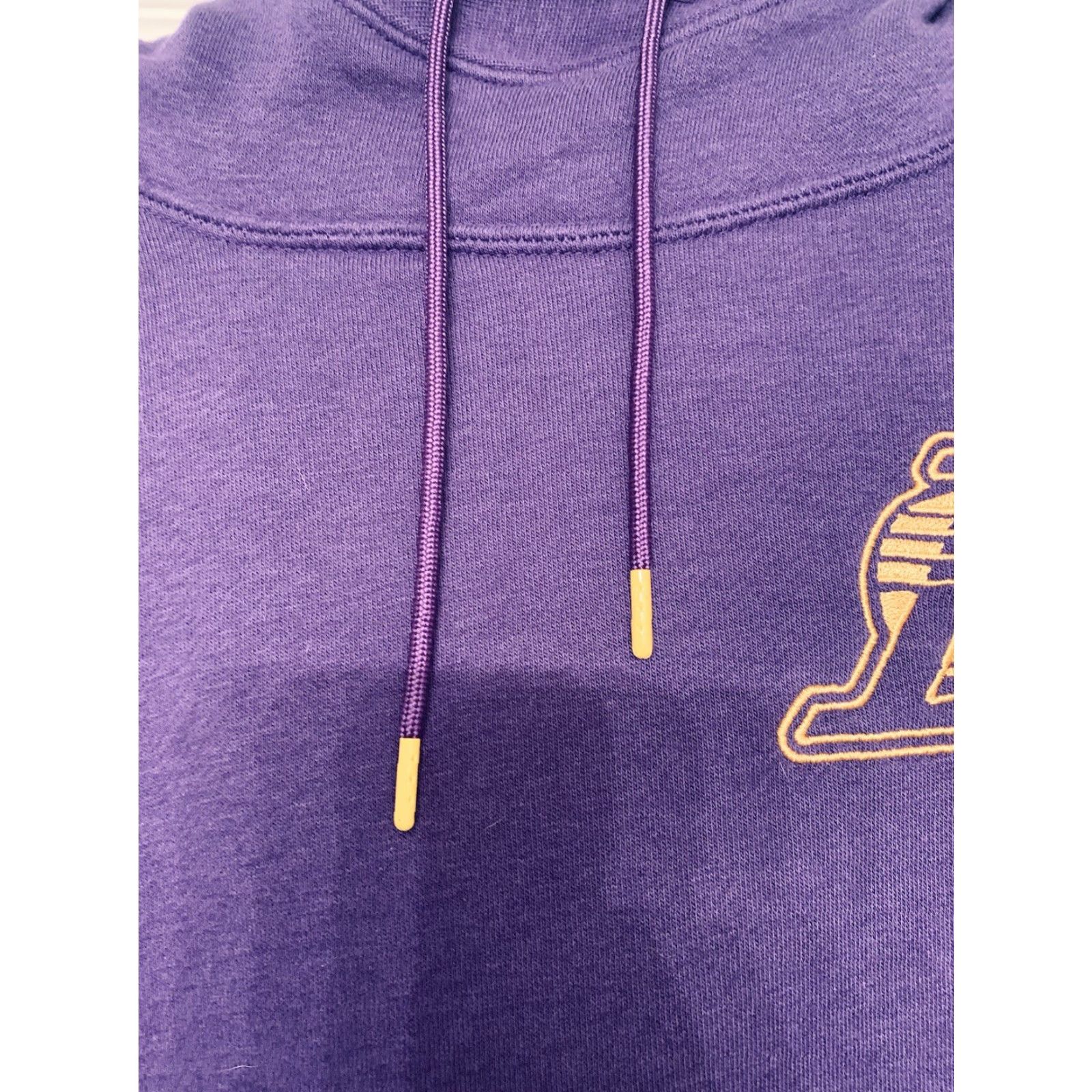 Nike Nike LA Lakers Pullover Hoodie Size M Purple Gold Sweatshirt AJ2927-504 NBA Size US M / EU 48-50 / 2 - 3 Thumbnail