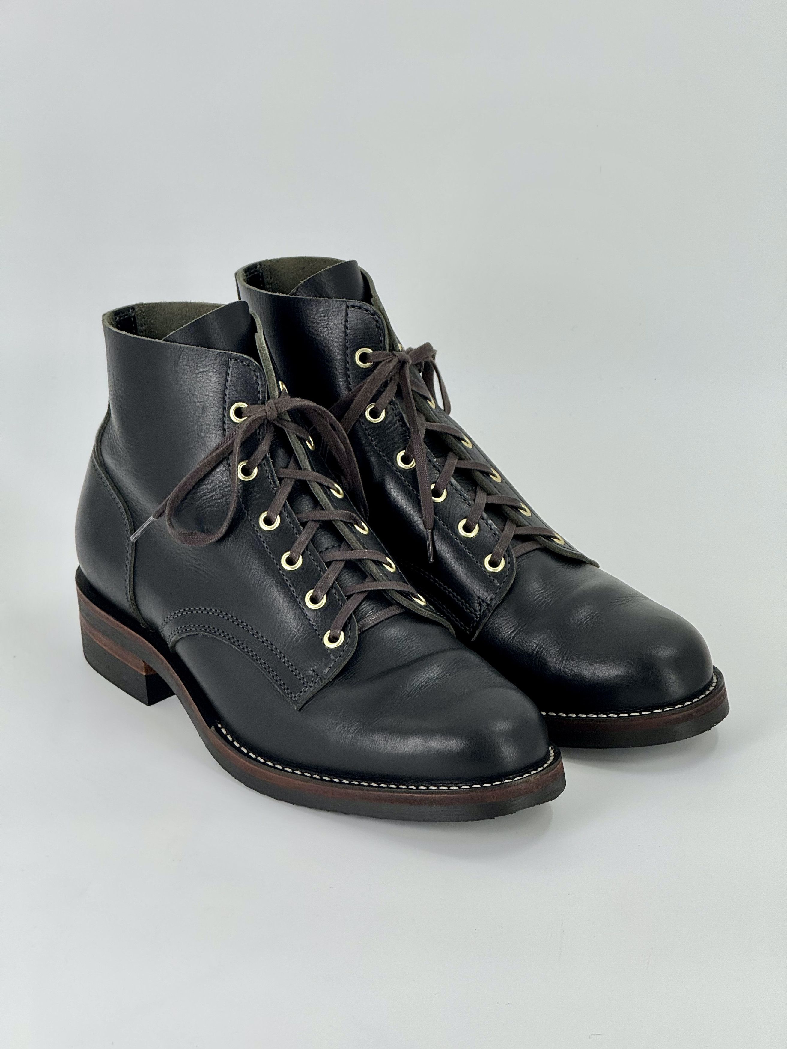 Japanese Brand Jack & White Brothers by White Kloud Black Boots Japan 10 Size US 10 / EU 43 - 5 Thumbnail