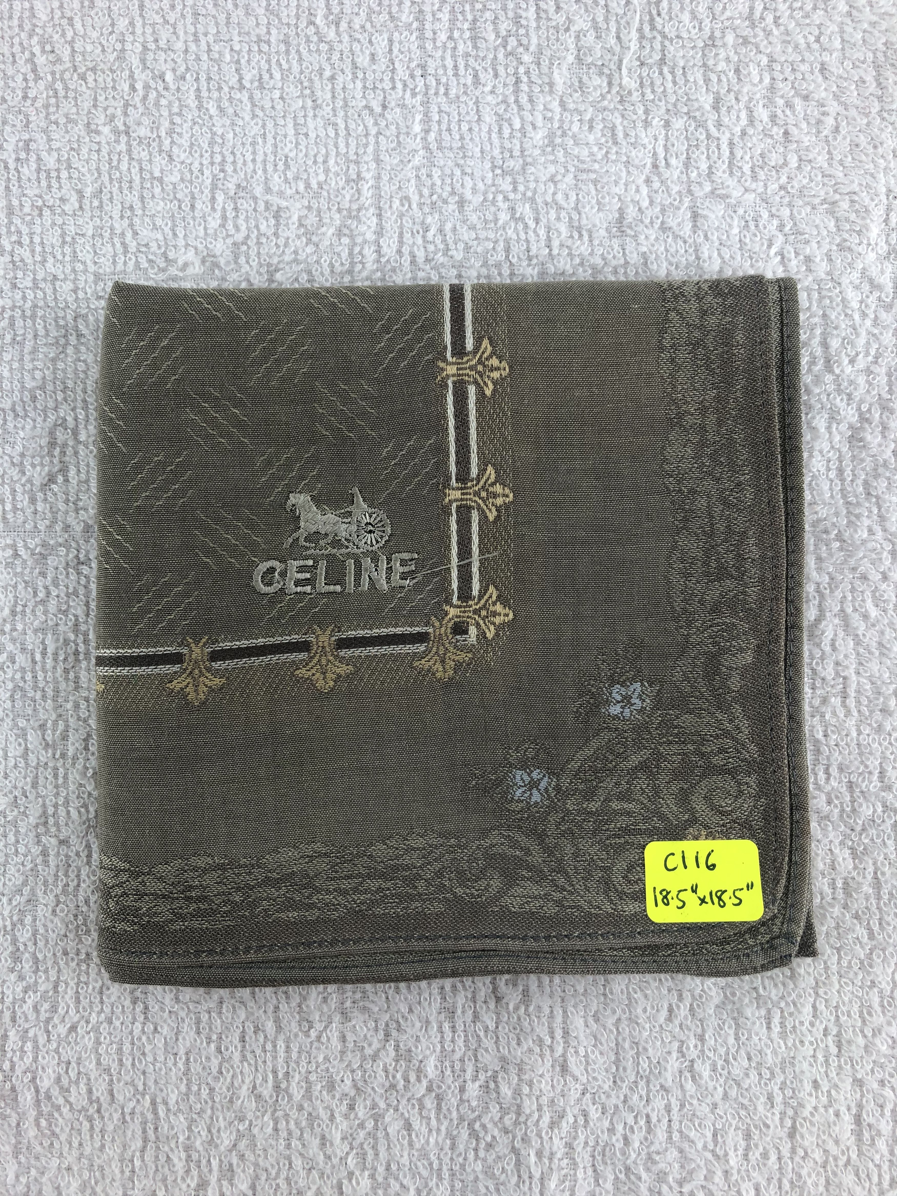 Celine Celine Handkerchief / Bandana / Neckerchief C116 Size ONE SIZE - 6 Thumbnail
