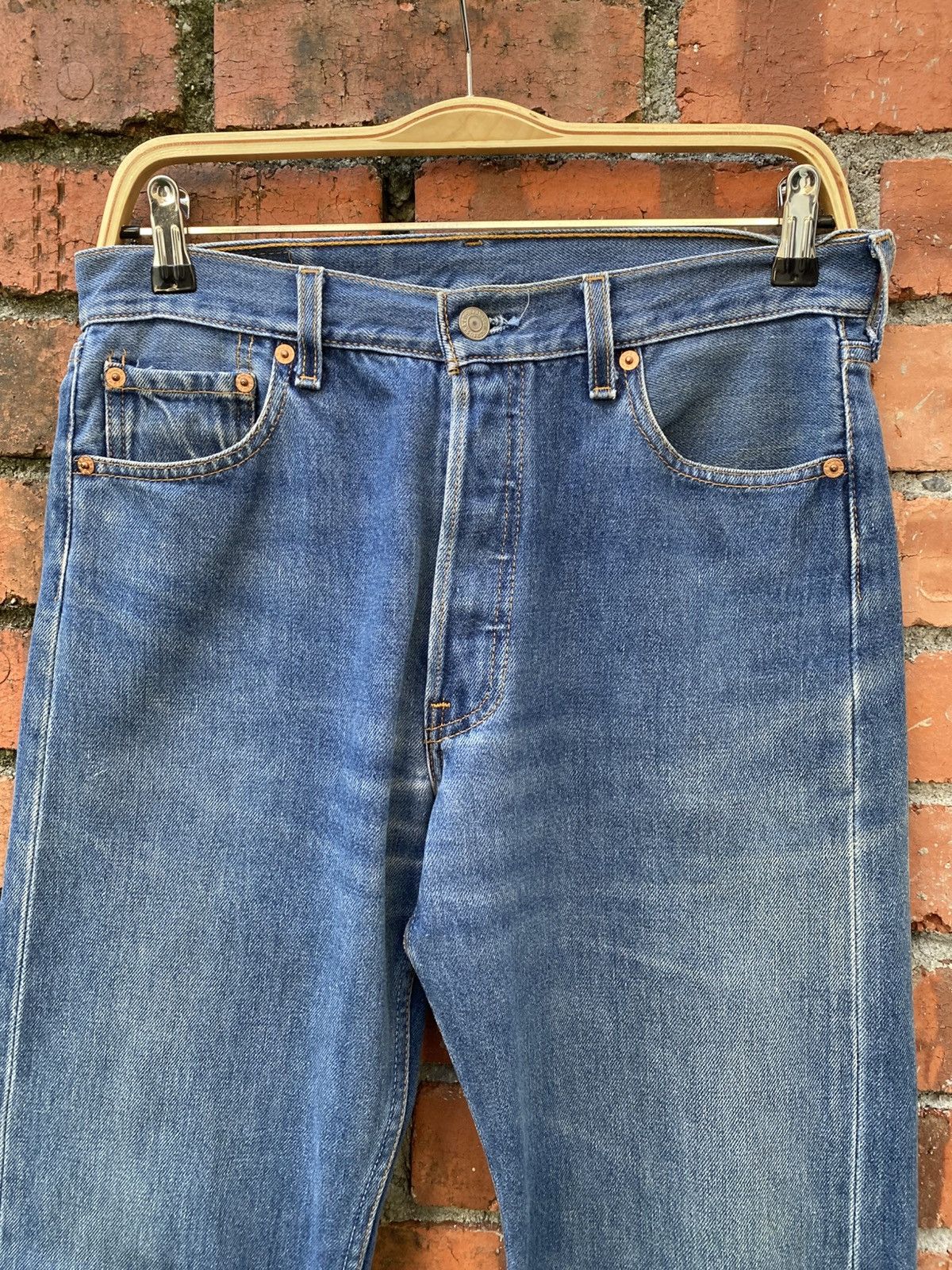 Levi's × Levi's Vintage Clothing × Vintage W31x30 vintage levi's 501xx made in USA Size US 31 - 4 Thumbnail