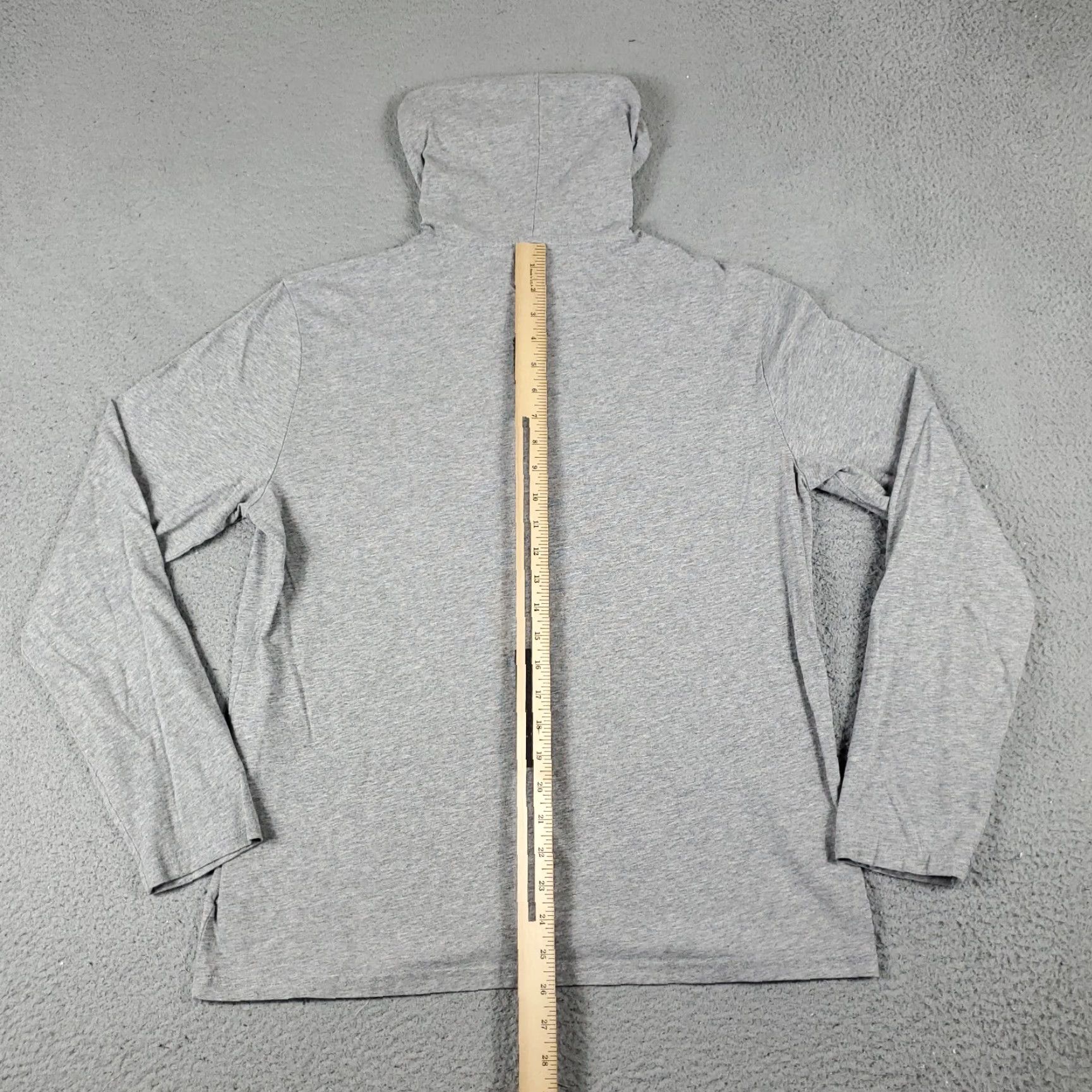 Ralph Lauren Ralph Lauren Hoodie Mens Medium Gray Logo Mock Neck Long Sleeve Hooded All Seasons Mens Size US M / EU 48-50 / 2 - 6 Thumbnail