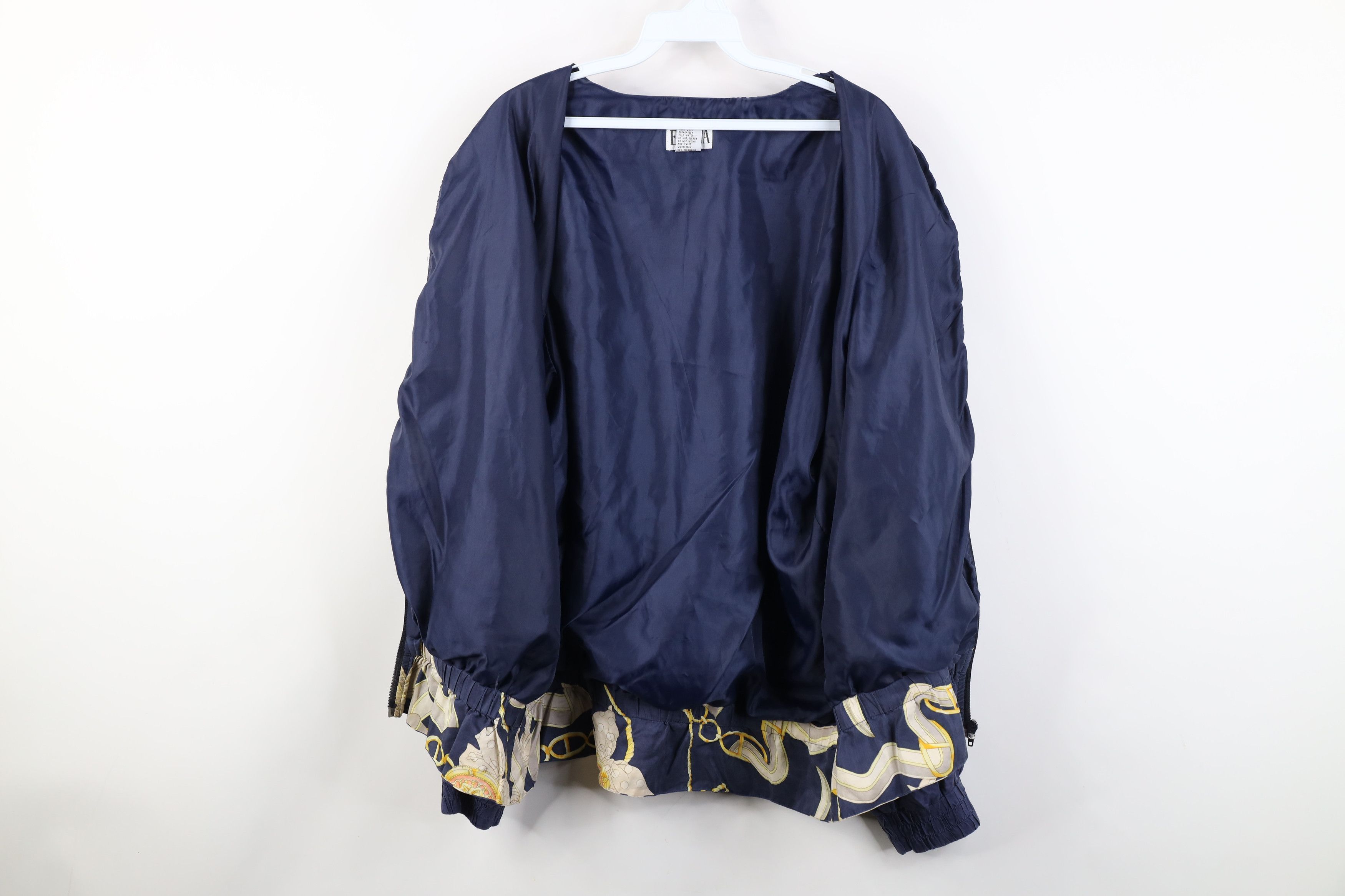 Vintage Vintage 90s Streetwear Buckle Ribbed Frilled Jacket Coat Size XL / US 12-14 / IT 48-50 - 11 Thumbnail