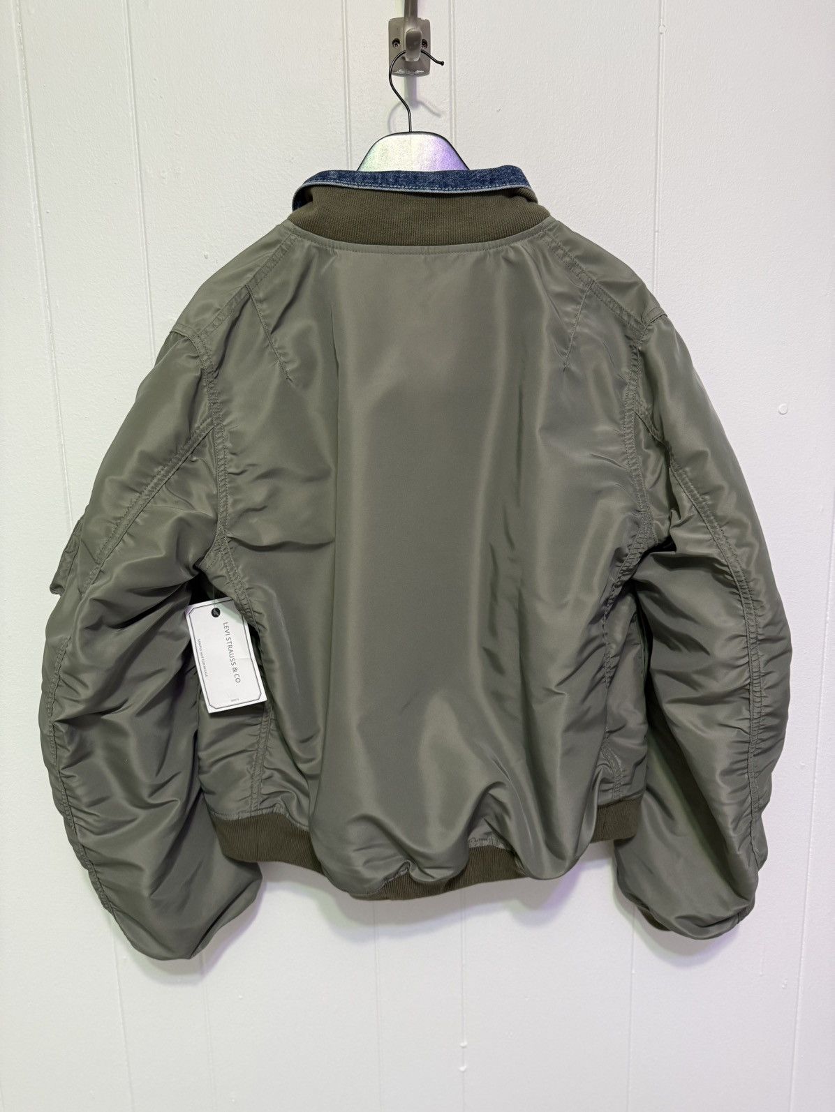 Sacai Sacai x Levi’s Reversible Denim Bomber Jacket Size US XS / EU 42 / 0 - 3 Thumbnail