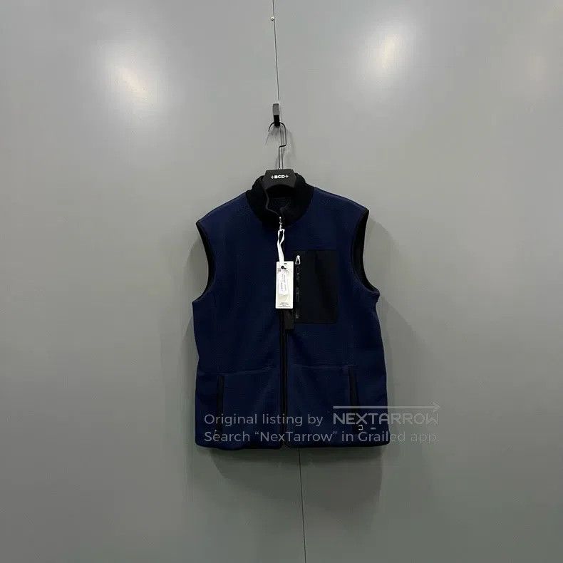 Hermes Hermes Navy blue fleece reversible vest Size US XL / EU 56 / 4 - 2 Thumbnail
