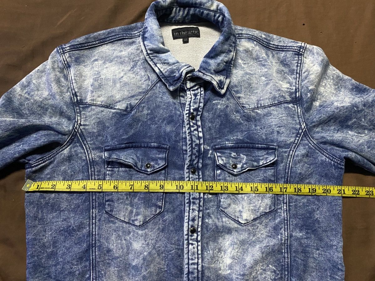 In The Attic In The Attic Bleach Snap Button Shirts Size US L / EU 52-54 / 3 - 8 Thumbnail