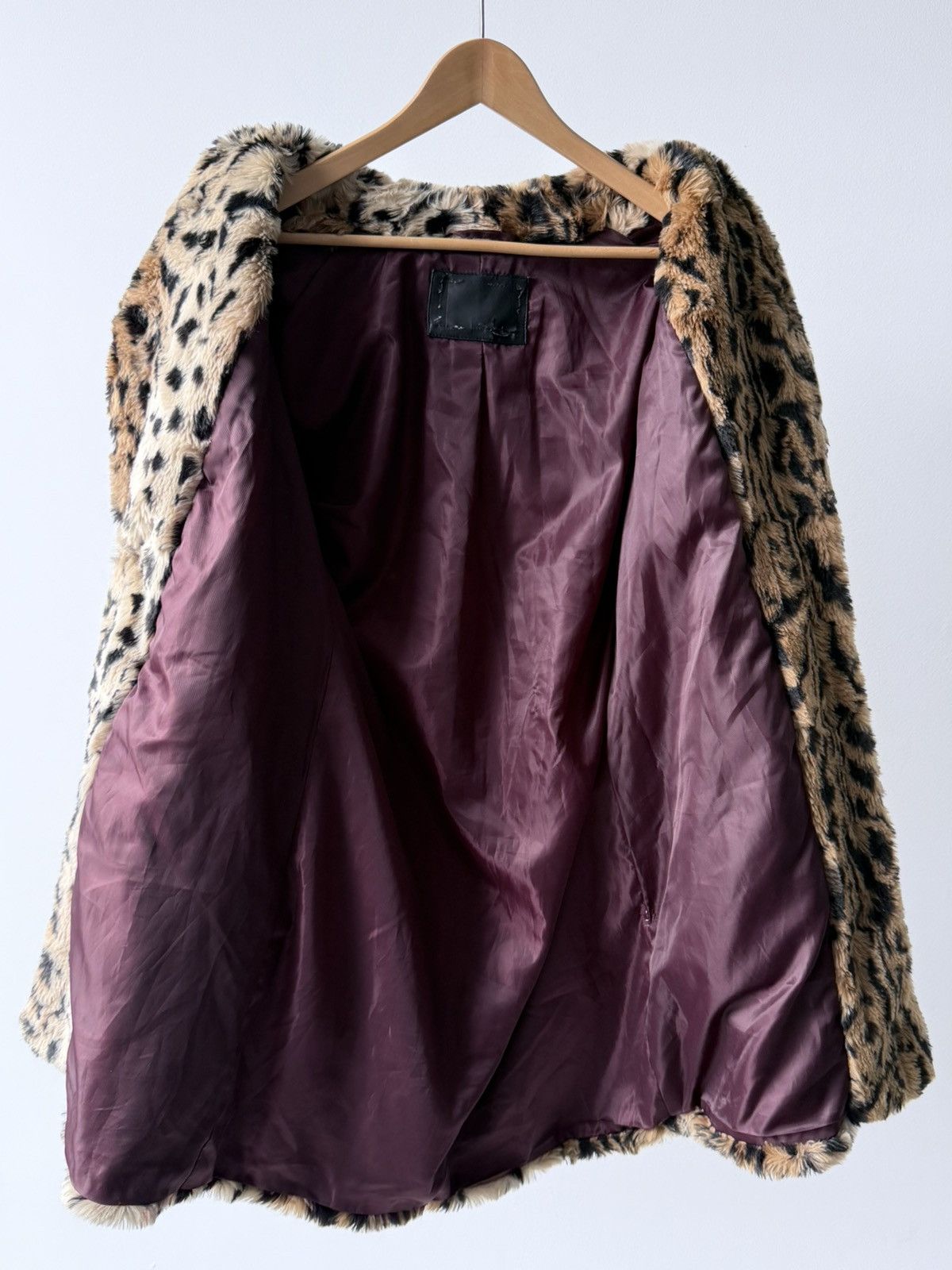 Hysteric Glamour 2000s Y2K Hysteric Glamour Style Leopard Faux Fur Coat Size M / US 6-8 / IT 42-44 - 9 Thumbnail