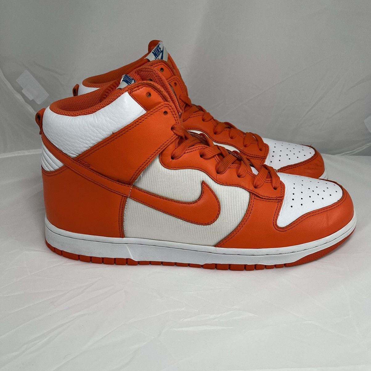 Nike × Vintage Size 13 Vintage 2009 Nike Dunk High Syracuse Size US 13 / EU 46 - 1 Thumbnail
