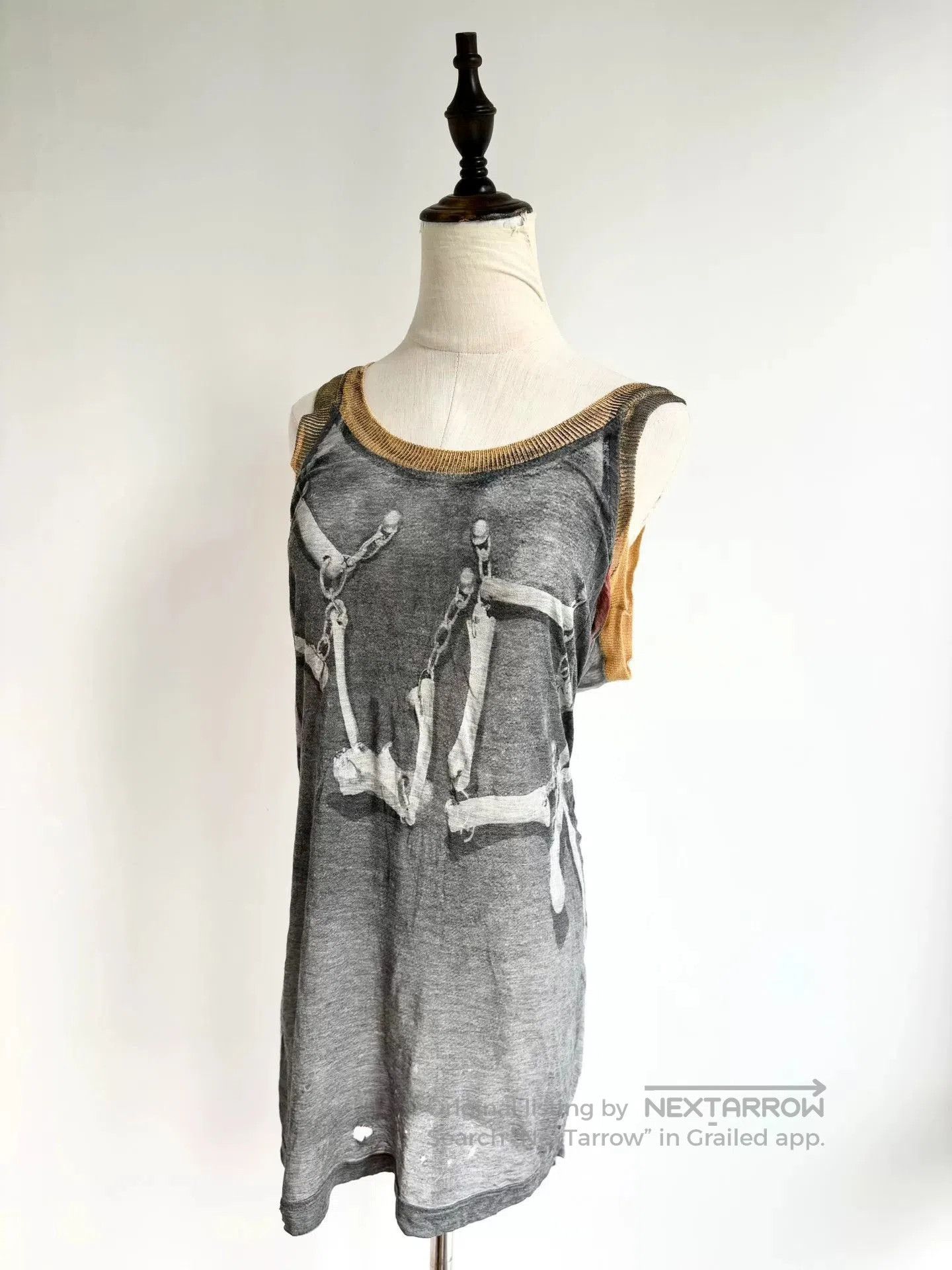 Vivienne Westwood Vivienne Westwood Skeleton Chain Tank Top. Size US S / EU 44-46 / 1 - 2 Thumbnail