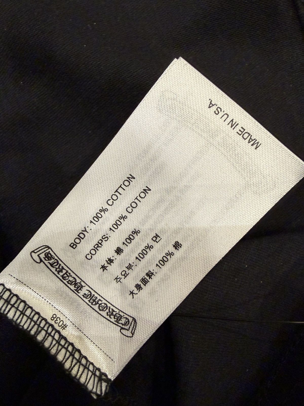 Chrome Hearts Chrome Hearts Neck Logo Longsleeve Size US L / EU 52-54 / 3 - 4 Thumbnail