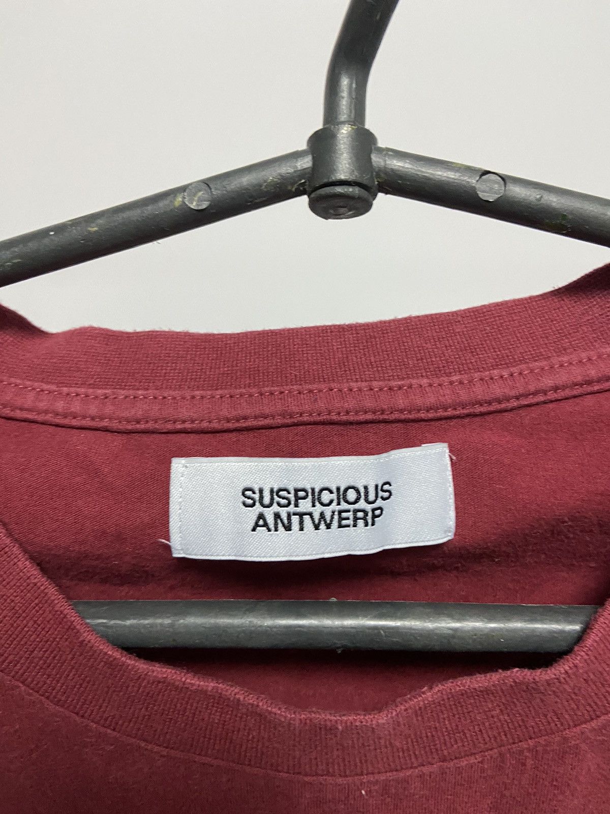 Suspicious Antwerp × Vintage Suspicious Antwerp Vintage T Shirt Big Logo Size US XXL / EU 58 / 5 - 4 Thumbnail