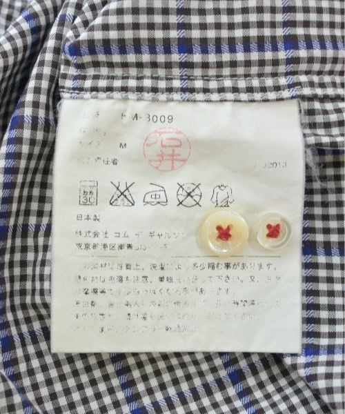 Comme des Garcons Homme Shirt Check Long Sleeve Chest Pocket Cotton Multicolor Size US M / EU 48-50 / 2 - 10 Thumbnail
