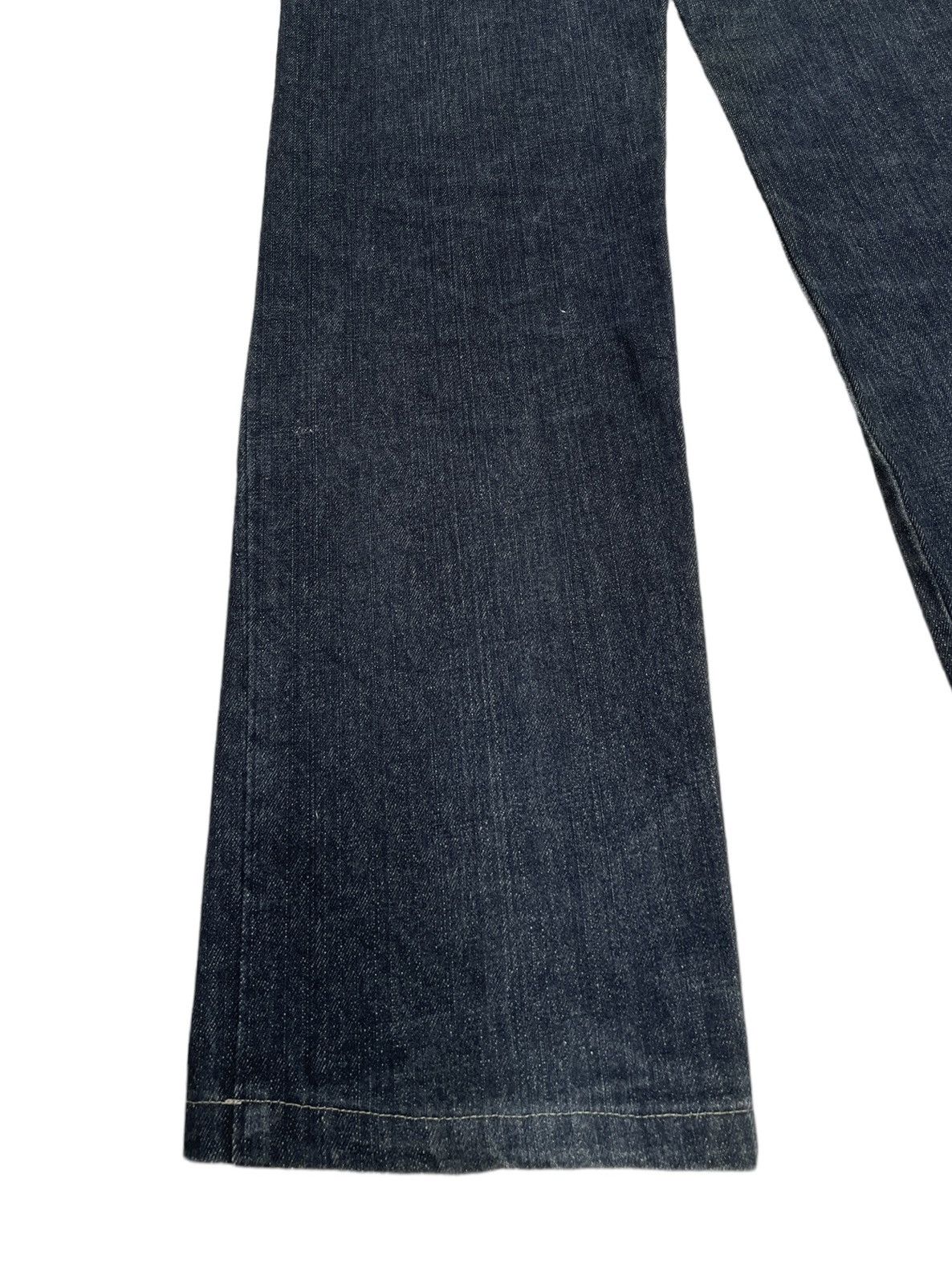 If Six Was Nine Rare Design Vintage Japanese Brand GUMU Sukajan Jeans 1990s Size US 31 - 8 Thumbnail