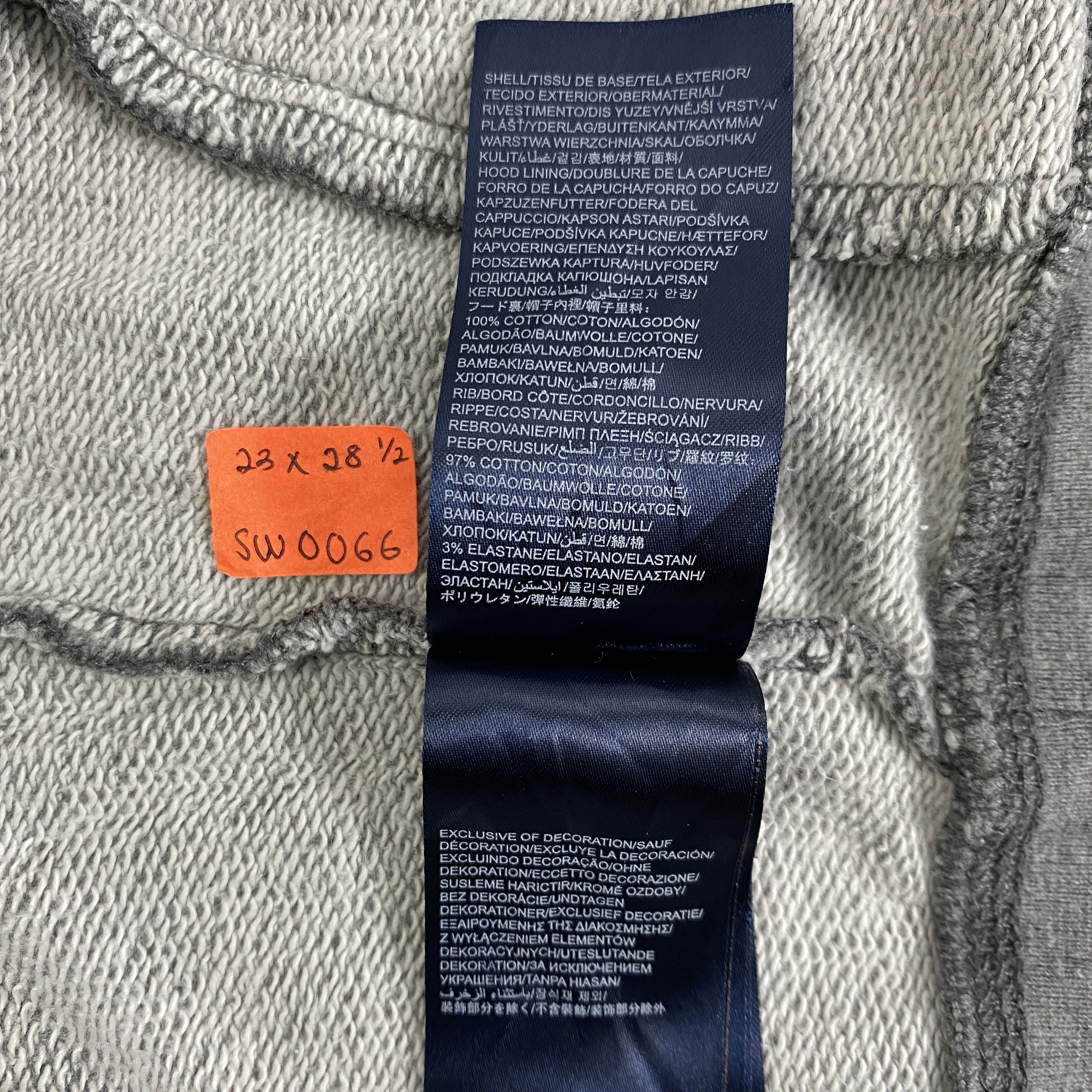 Tommy Hilfiger Vintage Tommy Hilfiger 85 Zipper Hoodie -SW066 Size US L / EU 52-54 / 3 - 12 Thumbnail