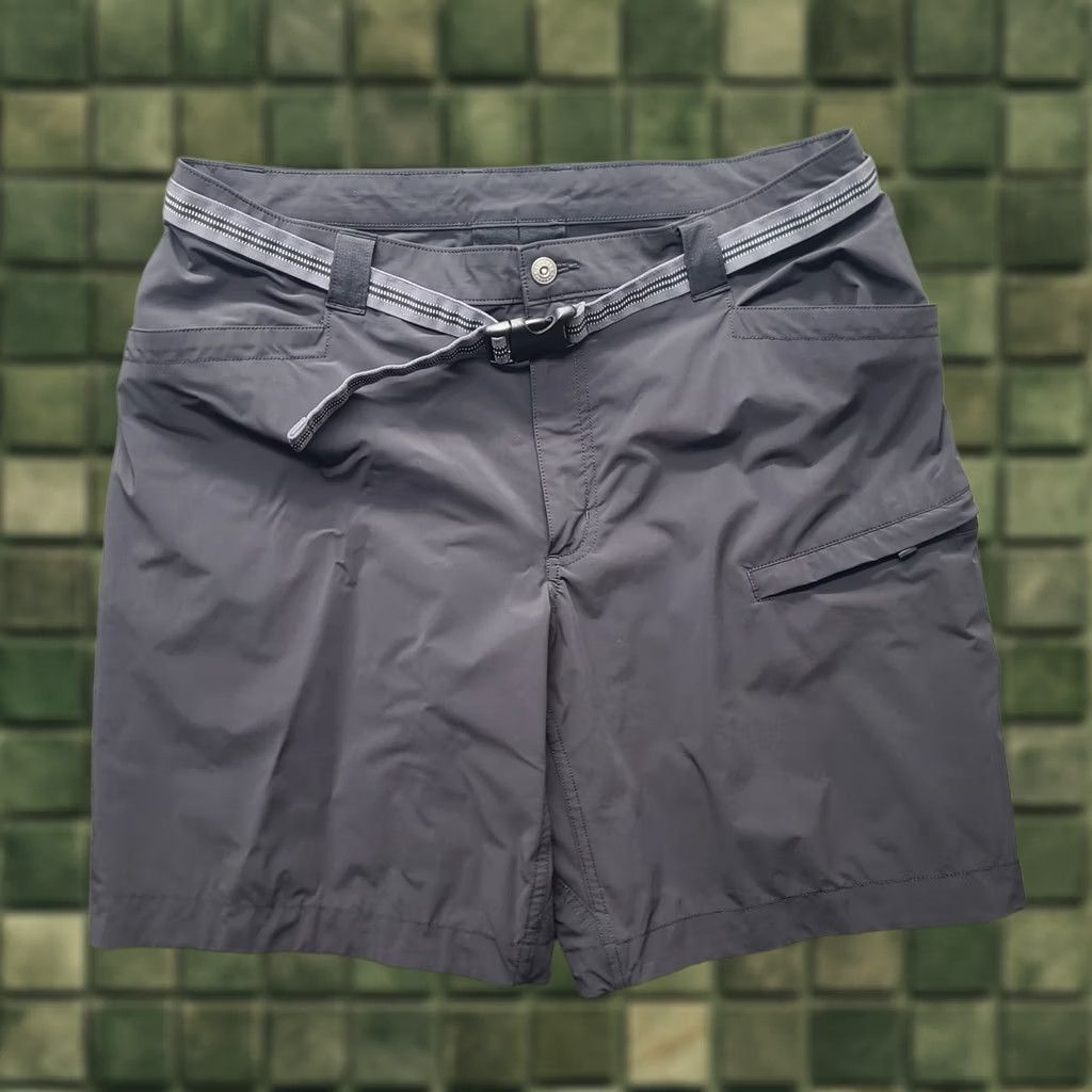 Vintage Duluth Alaskan Hardgear Cargo Shorts Mens 36 Regular Belted Pockets Quick Dry Stretch Nylon Spandex Gray Outdoor Size US 36 / EU 52 - 1 Thumbnail