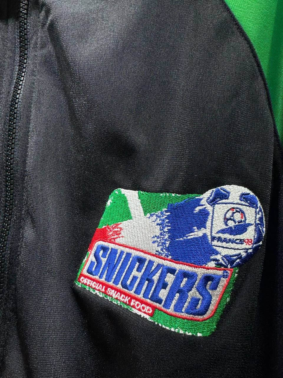 Other Vintage Snickers France 98 World Cup Tracksuit Jacket Pants Size US L / EU 52-54 / 3 - 2 Thumbnail