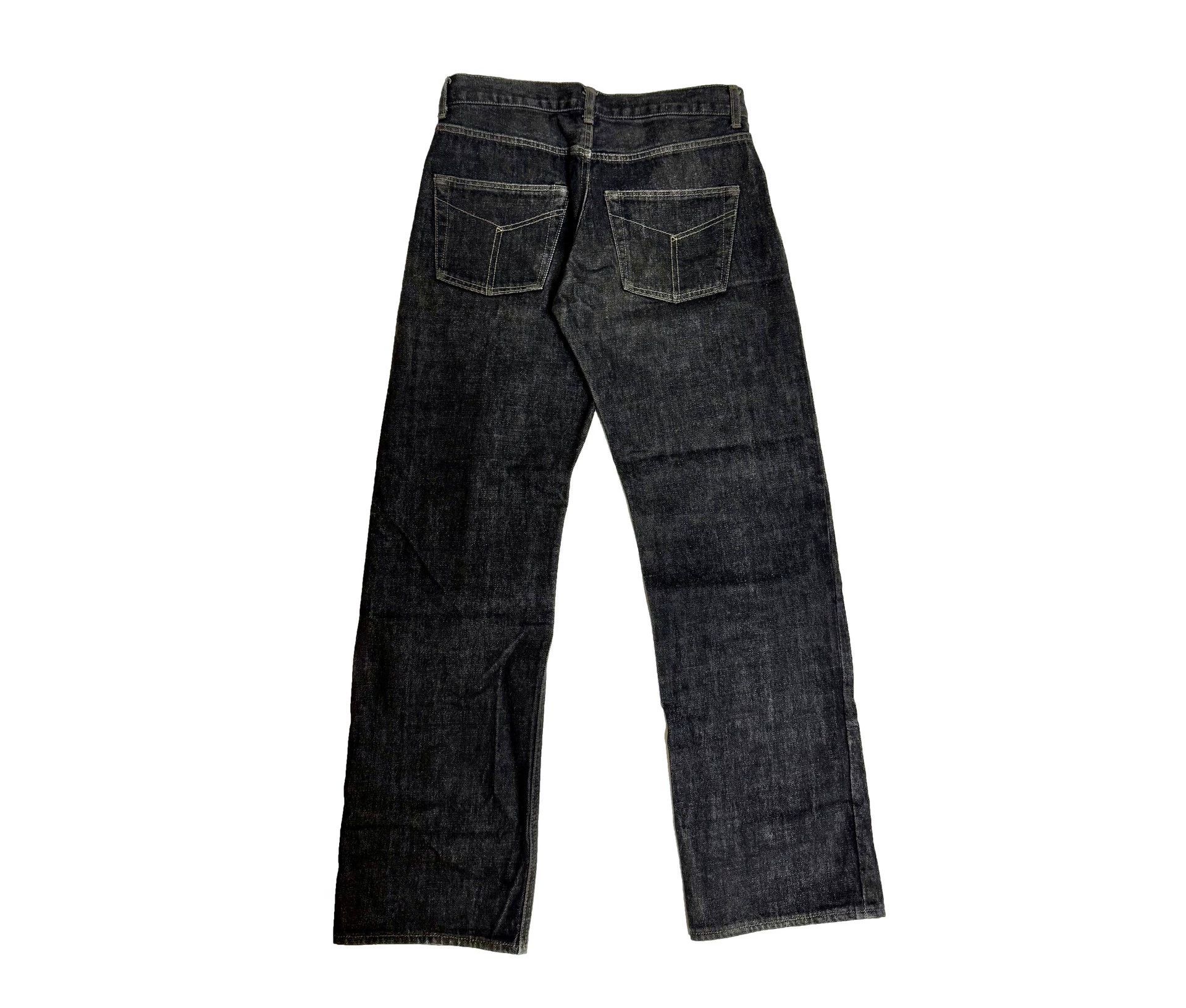 Yohji Yamamoto Yohji Yamamoto raw selvedge unwashed 40-41 straight Size US 40 / EU 56 - 2 Thumbnail