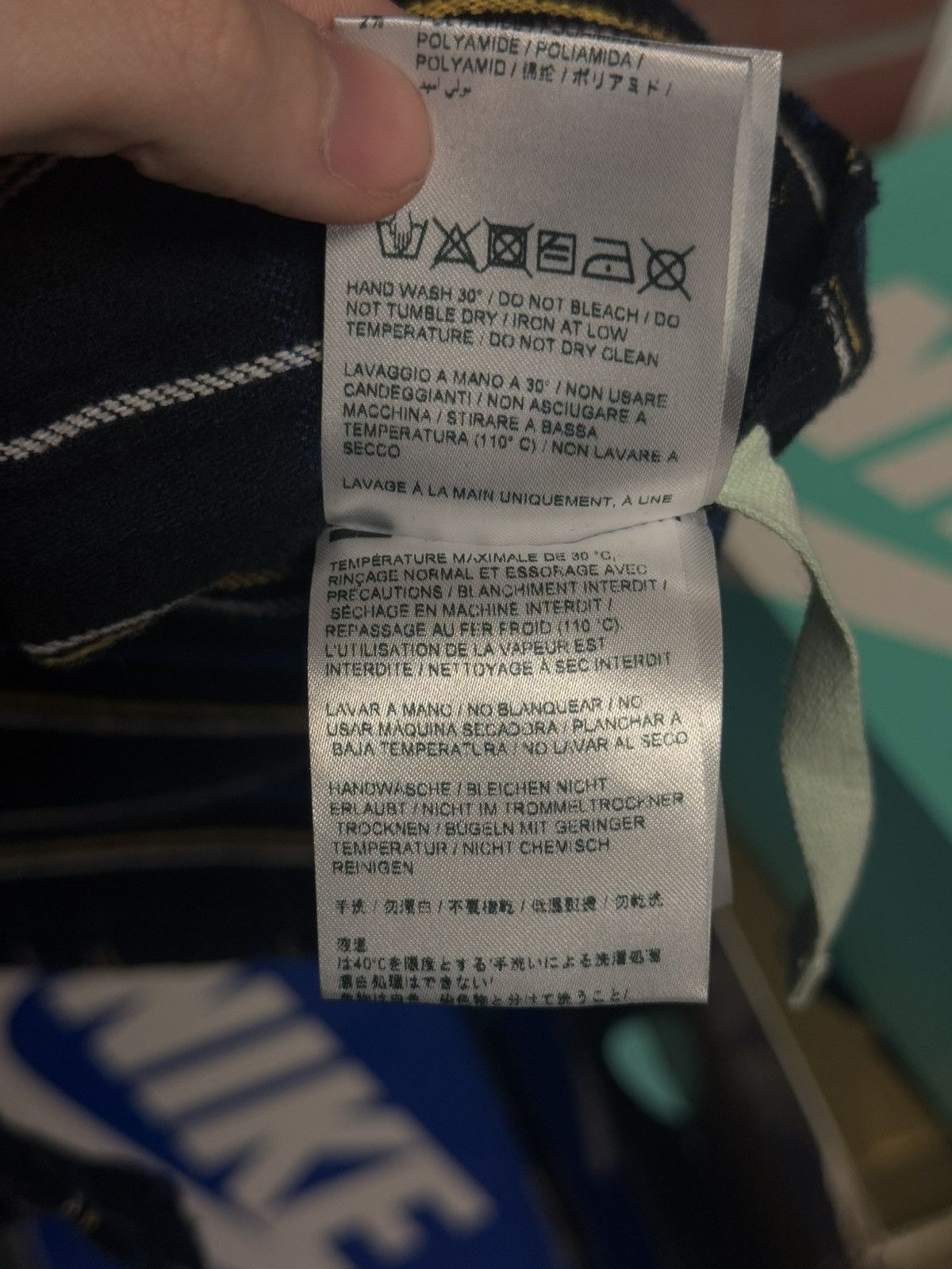 Off-White Off White Flannel Size XL Button Up Blue Yellow Size US XL / EU 56 / 4 - 12 Thumbnail