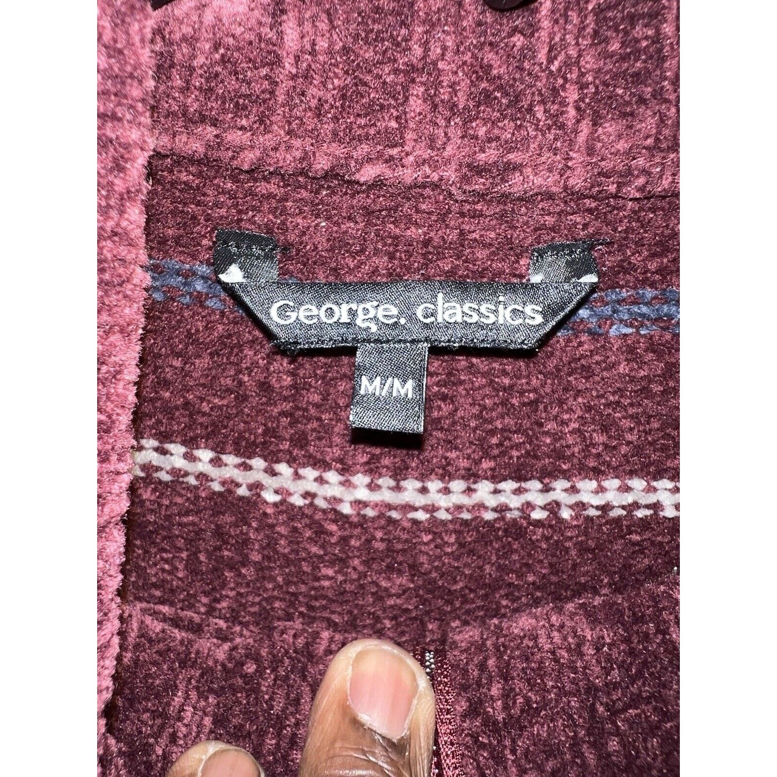 George George Classics Stripped Sweater Red Men’s Size Medium Size US M / EU 48-50 / 2 - 3 Thumbnail