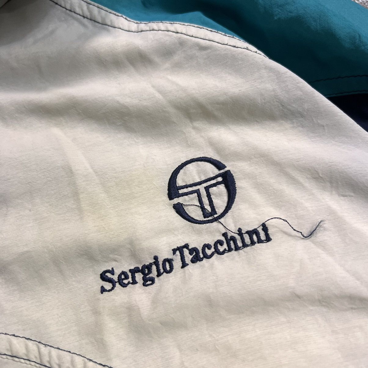 Sergio Tacchini × Vintage Vintage Mens Sergio Tacchini Windbreaker Size US L / EU 52-54 / 3 - 7 Thumbnail