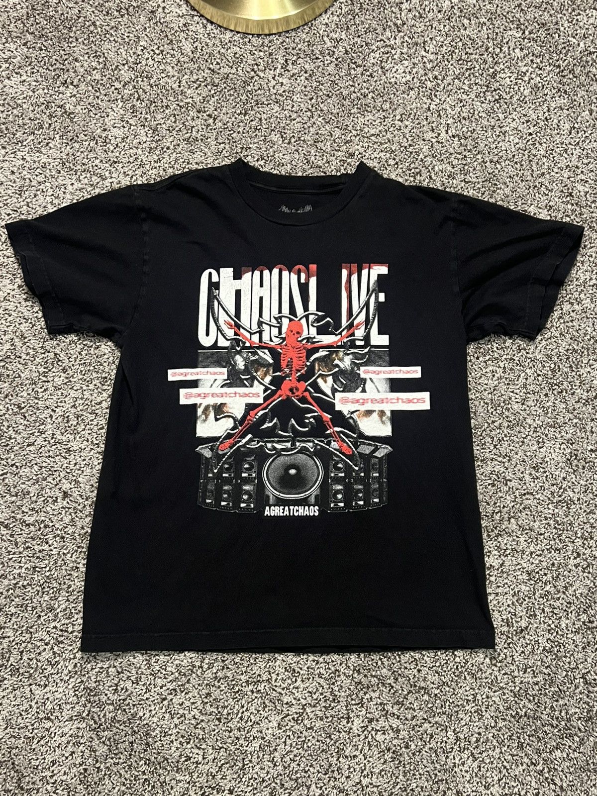 Ken Carson Ken Carson Chaos Tour Tee Size US M / EU 48-50 / 2 - 1 Thumbnail
