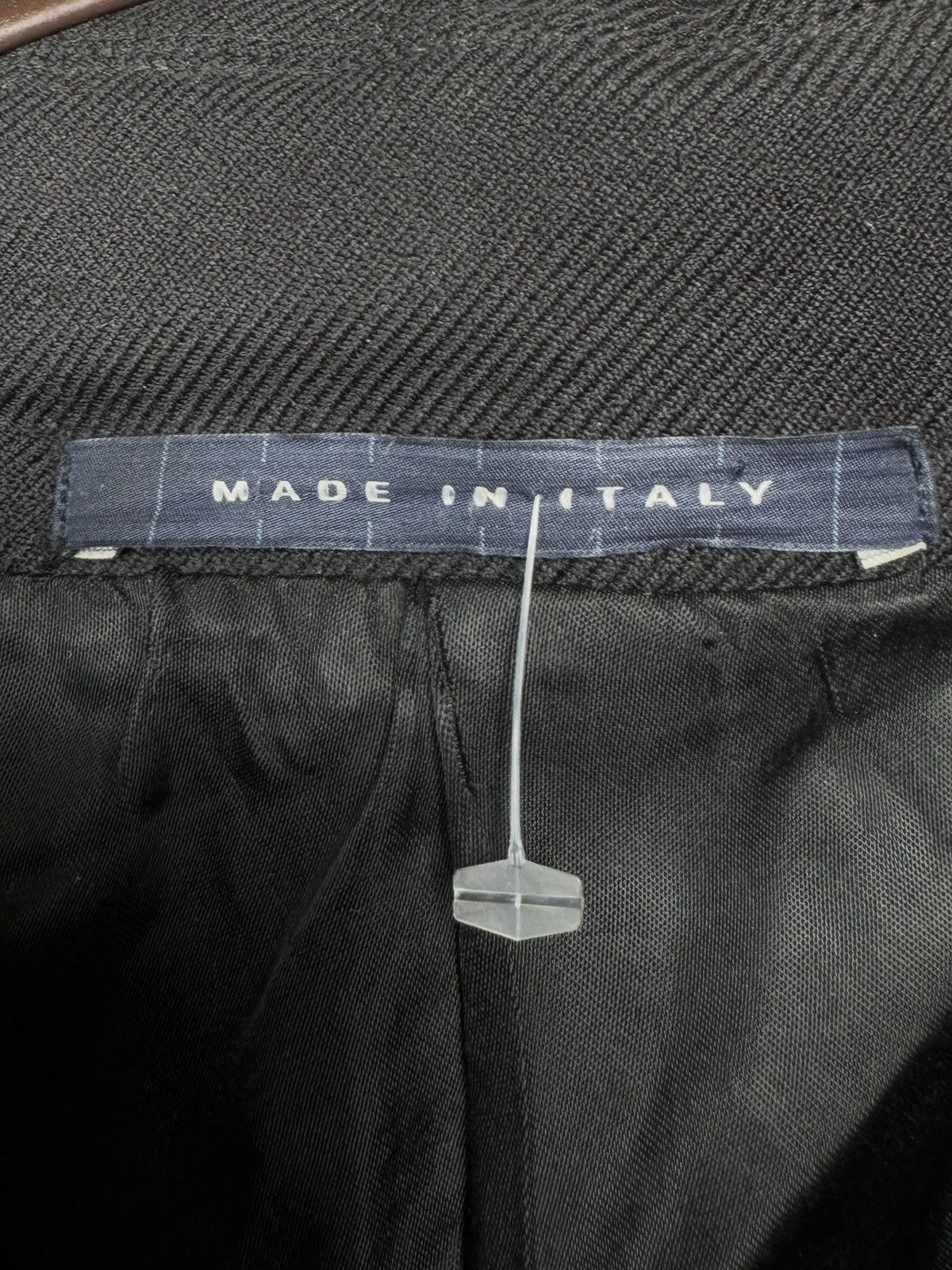 Pal Zileri Pal Zileri Italy Men’s black wool solid single-breasted coat Size US XXL / EU 58 / 5 - 8 Thumbnail