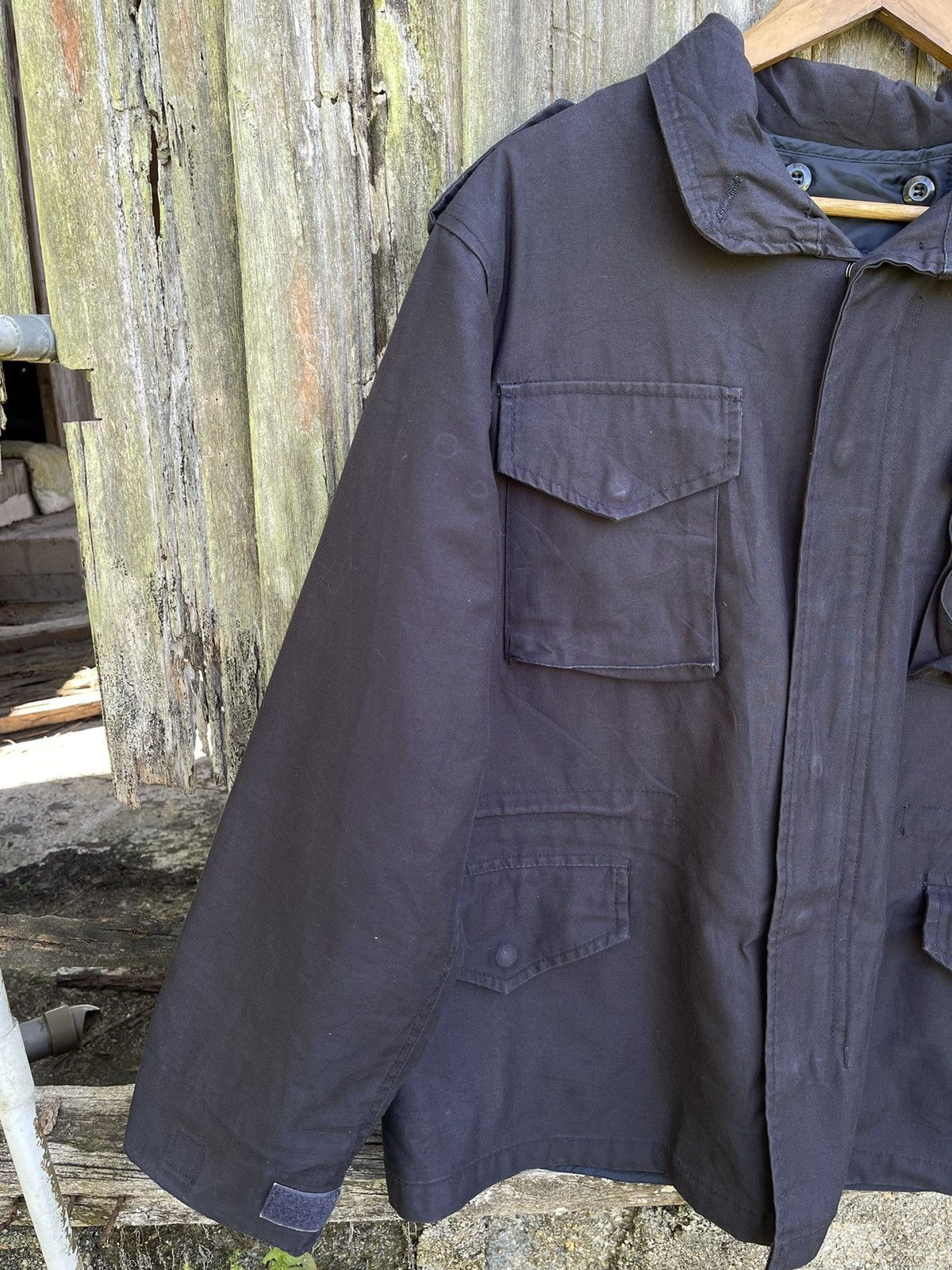 Vintage Wilker Industries British Army Cold Weather Parka (Dark Navy Size US M / EU 48-50 / 2 - 7 Thumbnail