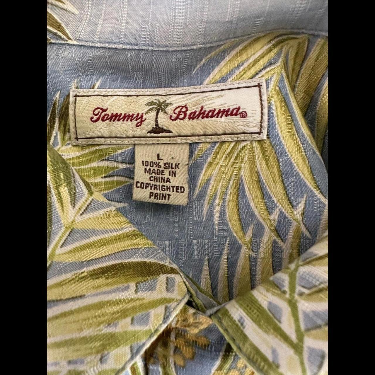 Tommy Bahama Mens Pre Own 100 Silk Size US L / EU 52-54 / 3 - 2 Thumbnail