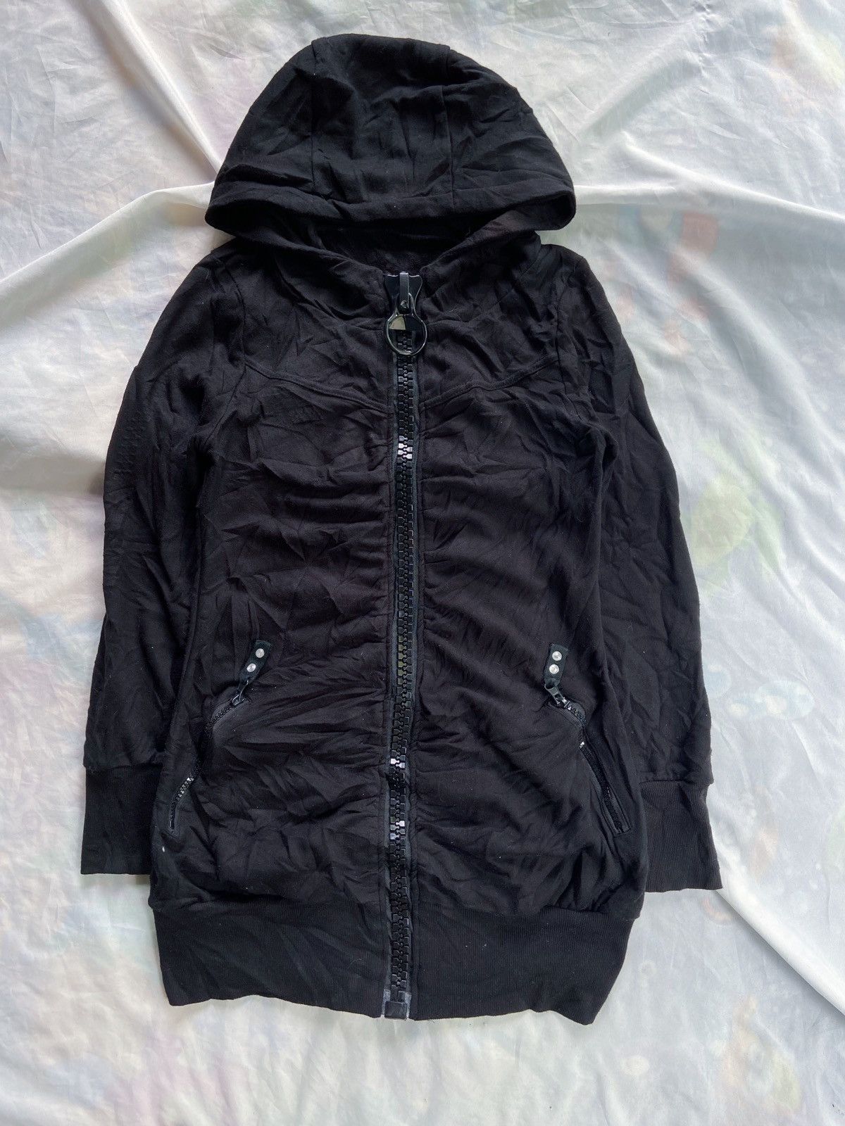 14th Addiction JAPANESE FASHION PUNK STYLE ZIP HOODIE Size US S / EU 44-46 / 1 - 7 Thumbnail
