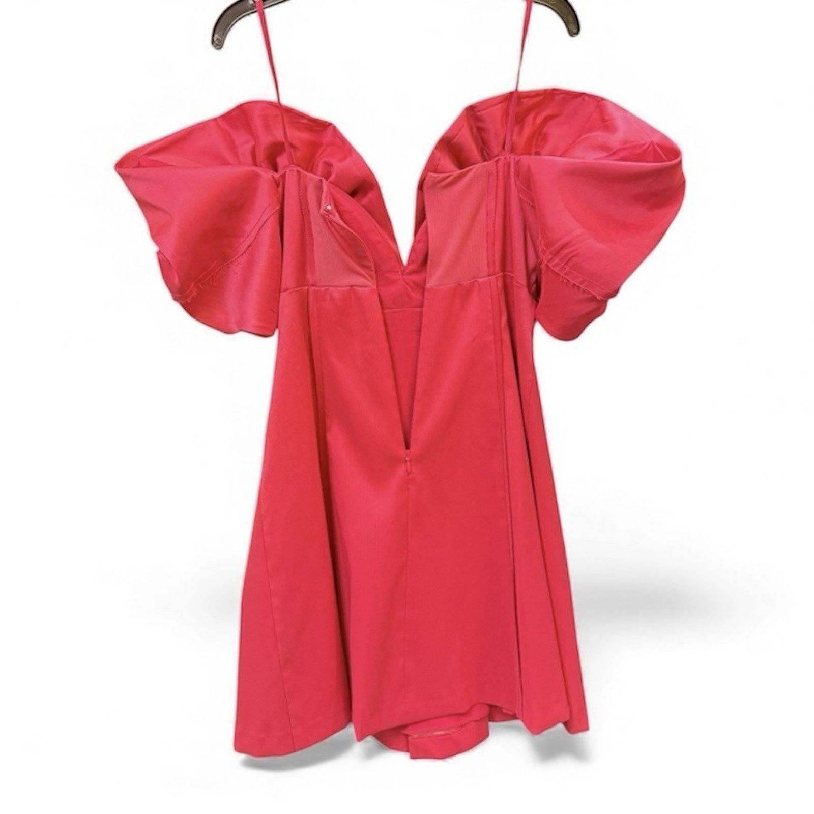 & Other Stories Women's Antonio Melani Pink Dress Off-the-Shoulder Size 6 Size M / US 6-8 / IT 42-44 - 3 Thumbnail