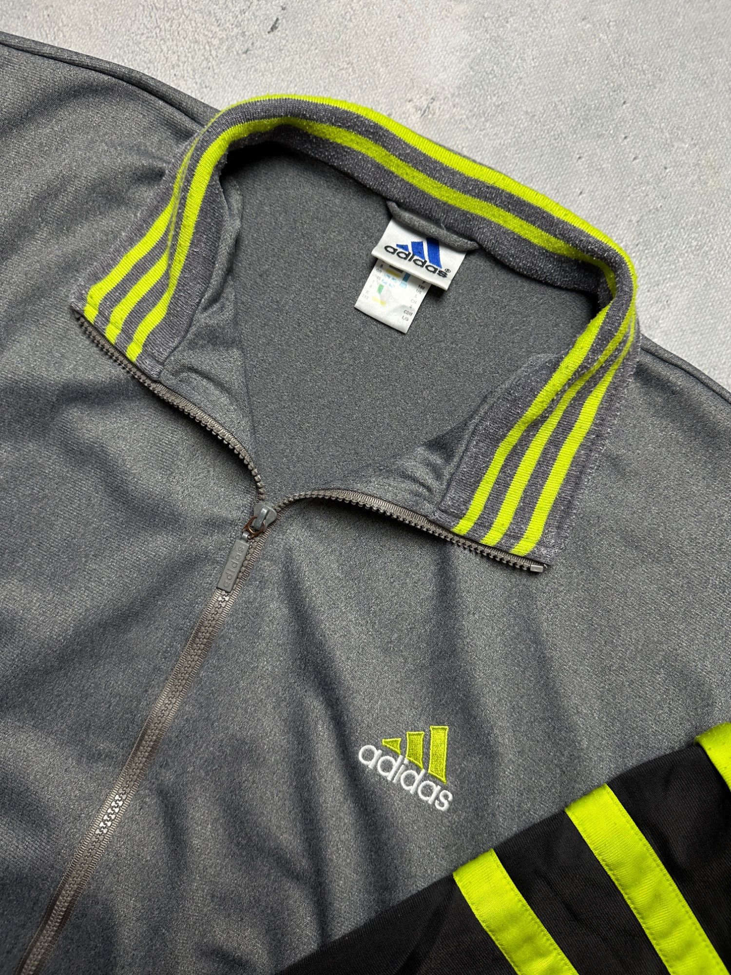 Adidas Rare Vintage Adidas Full-Zip Track Jacket USA 90s Hype y2k Size US L / EU 52-54 / 3 - 4 Thumbnail