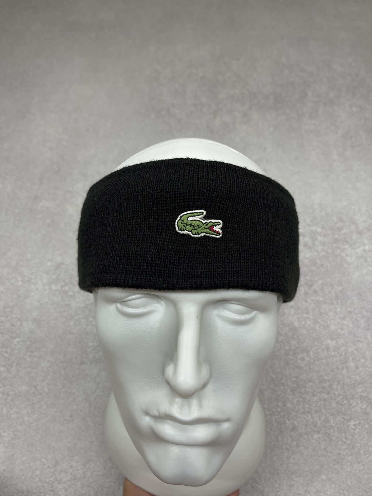 Lacoste Vintage Lacoste Headband Brown Size ONE SIZE - 2 Thumbnail
